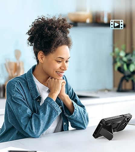 Miniatura 9 de FNTCASE Funda para Moto G Stylus-5G-2023 protección contra caídas de grado militar con función atril y tobogán  Protector resistente a prueba de