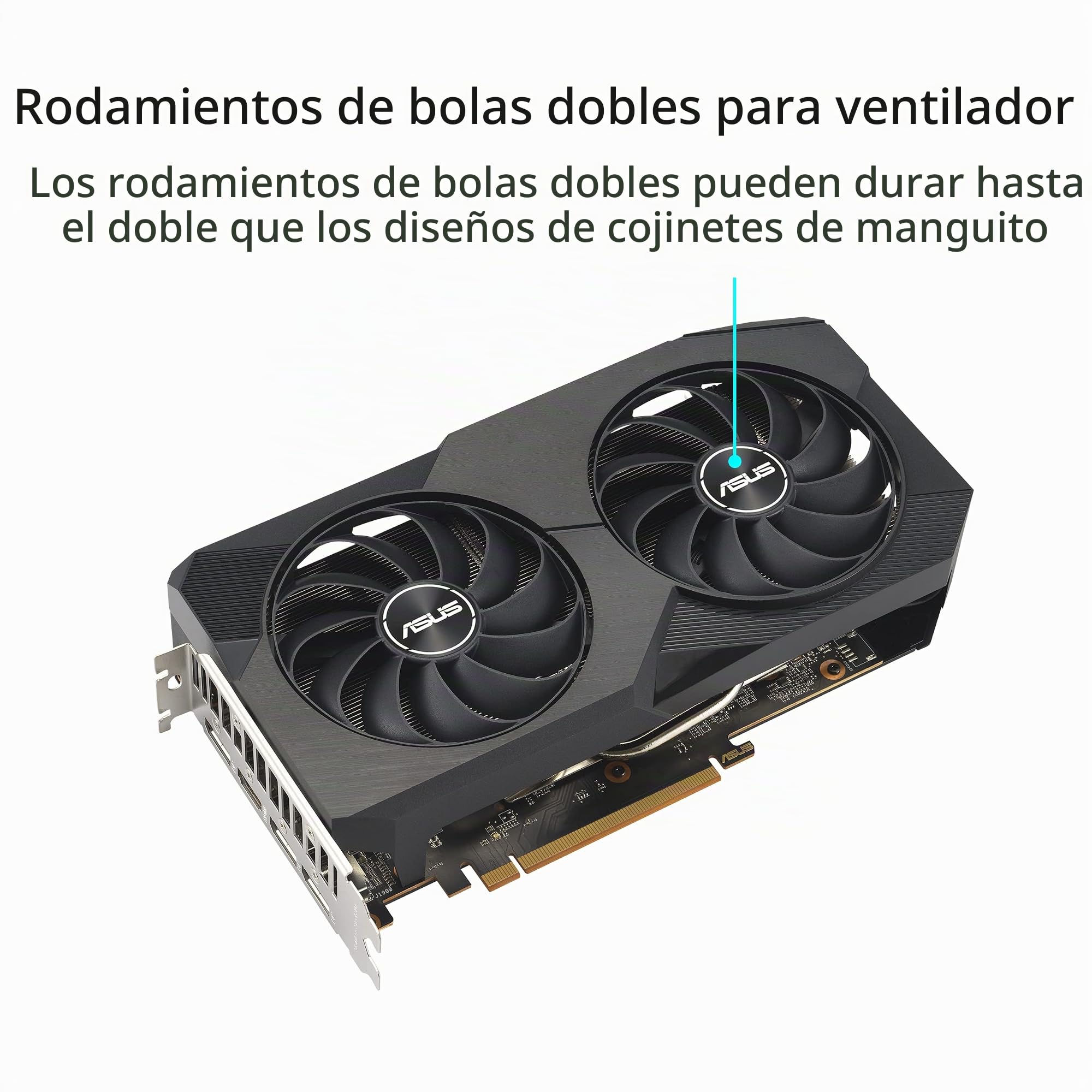 Amazon.com: ASUS Tarjeta gráfica para juegos AMD Radeon™ RX 6600