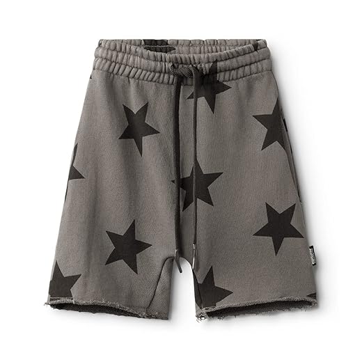 NUNUNU Kids Shorts, Short Sweatpants for Boys and Girls, 100% Cotton, Unisex, from Newborn Babies Till 14 Years