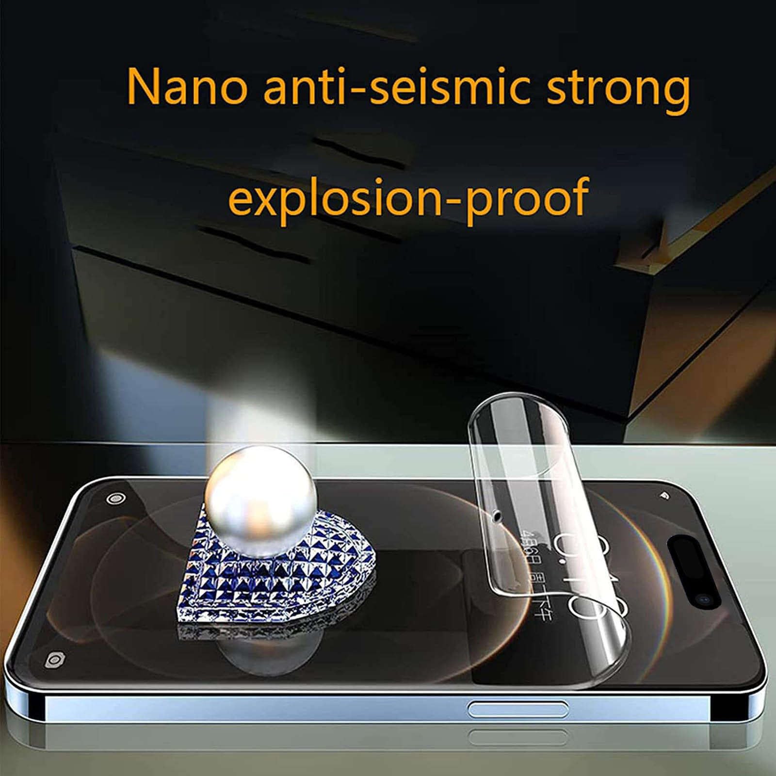 Lot De 3 Films De Protection écran Hydrogel Pour IPhone 17 Pro Max - Anti-chocs Et Anti-rayures - Fabriqué En France