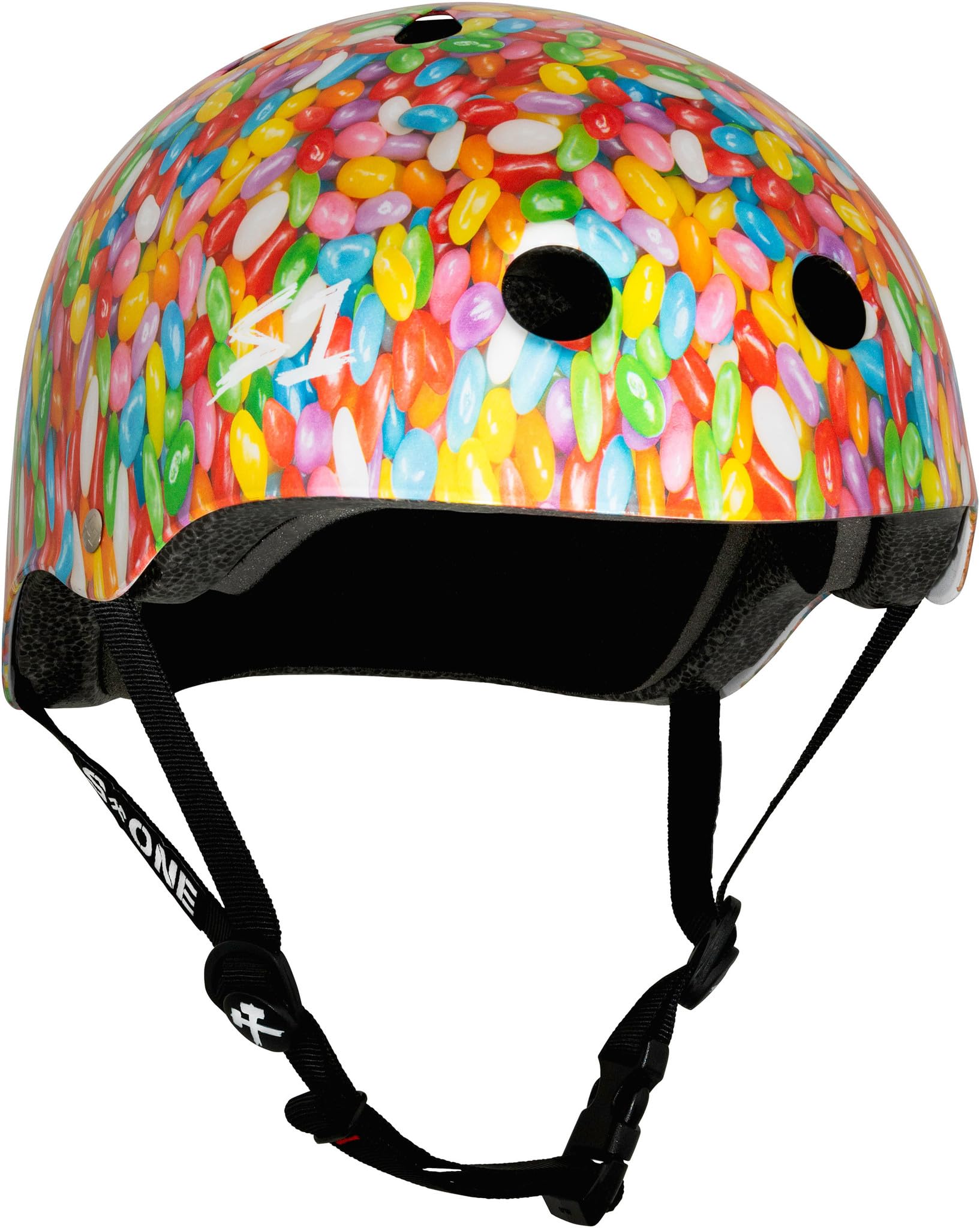 S1 Lifer Helmet for Skateboarding, BMX, and Roller Skating - EPS Fusion Foam, CPSC & ASTM Certified - Jelly Bean Gloss XXX-Large (59.4 cm) — image 1