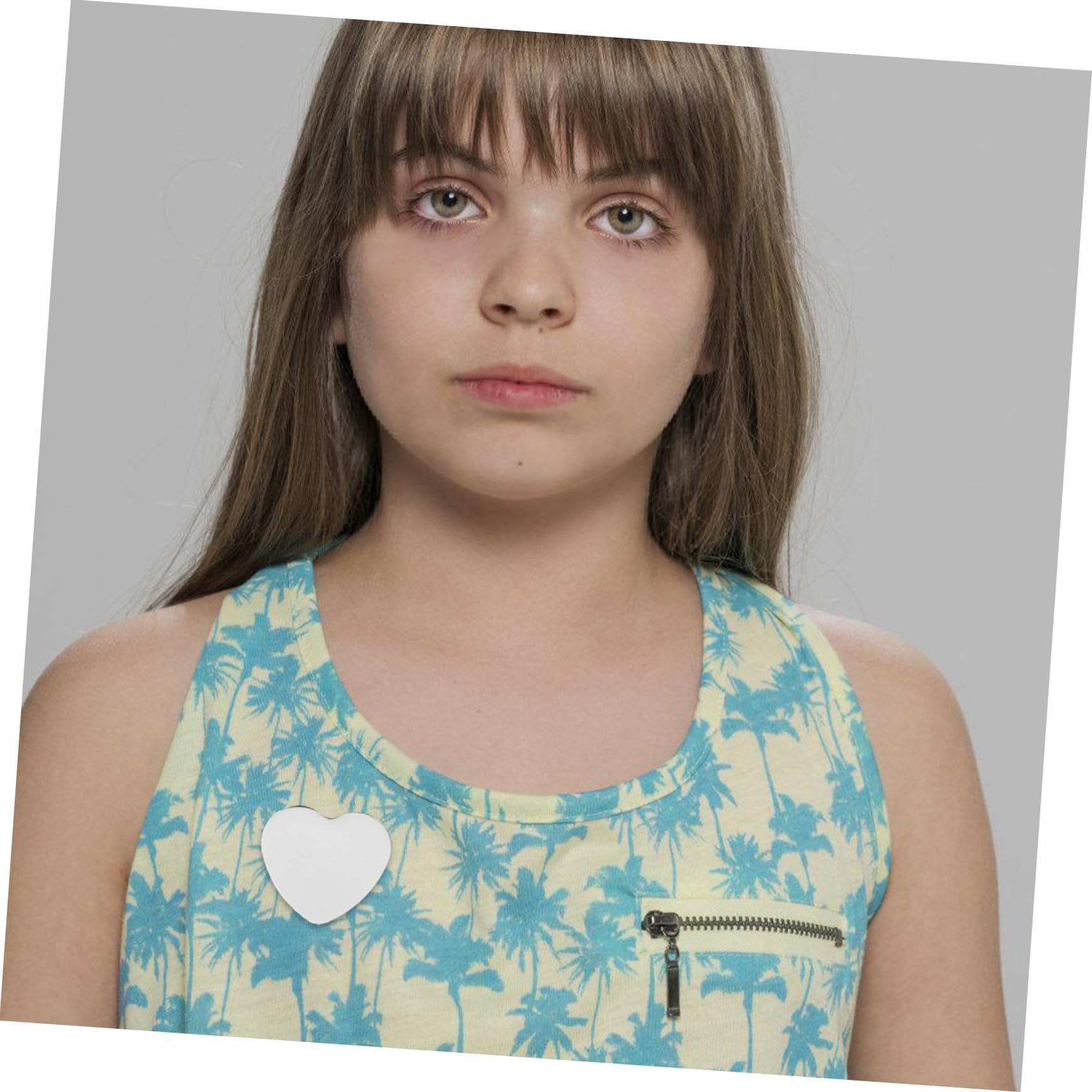 Set di 100 Spille Bottone a Cuore per Creazione Badge