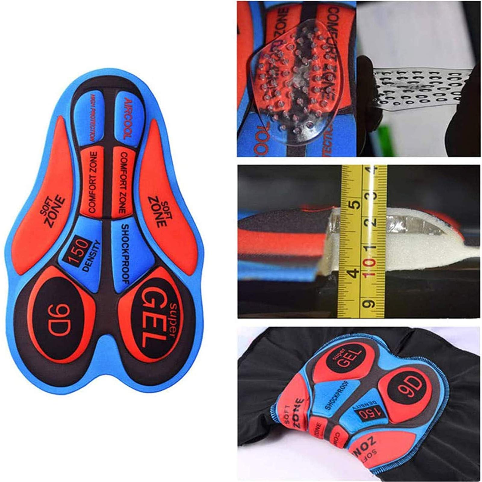 Completo Abbigliamento Ciclismo Uomo Giacca da Ciclismo + Shorts da Ciclismo con Gel Pad Anti-Sweat Anti-UV Abbigliamento per Bici da MTB