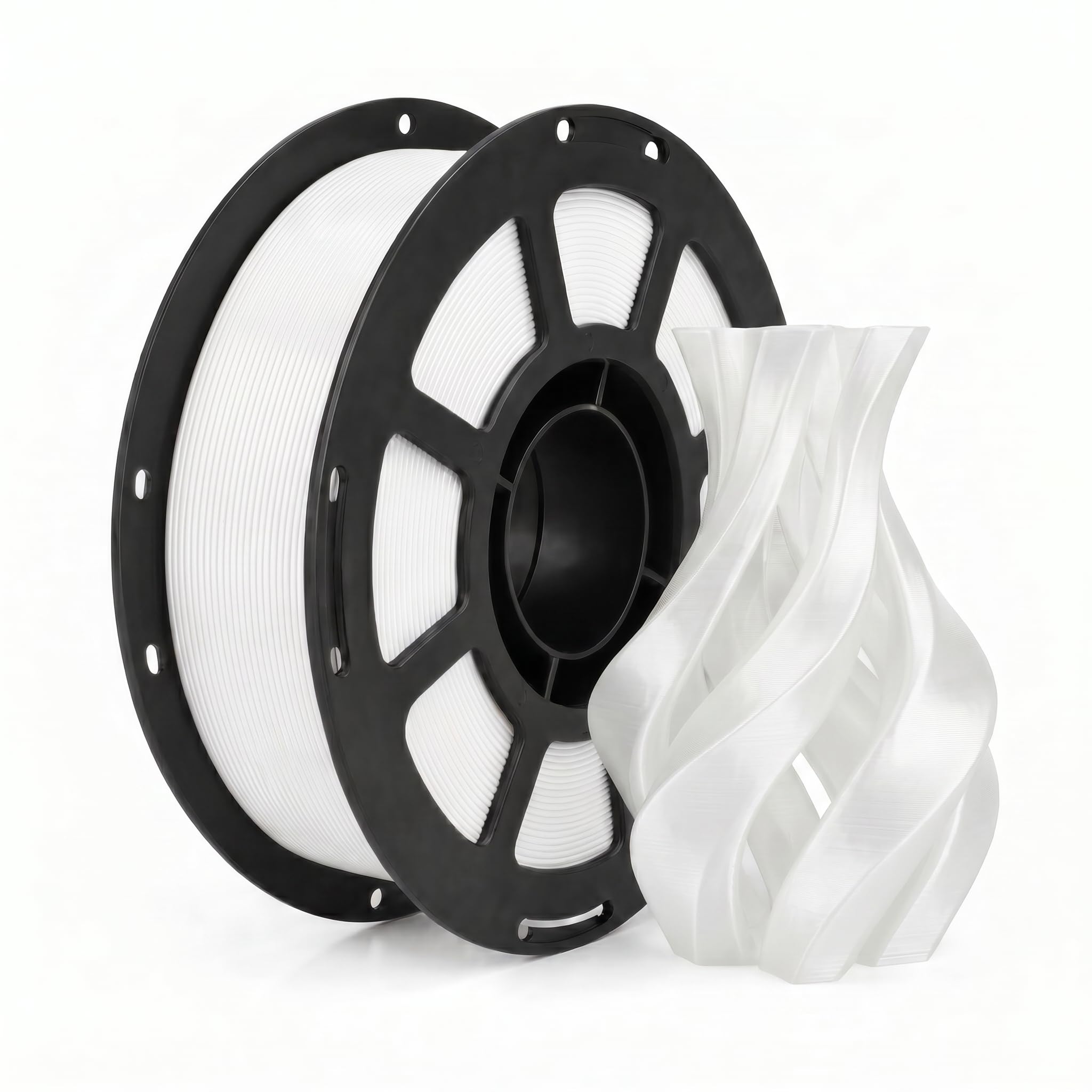 Photo 1 of **SOME IS USED**Hotfine PLA+ Filament 1kg 1.75mm White