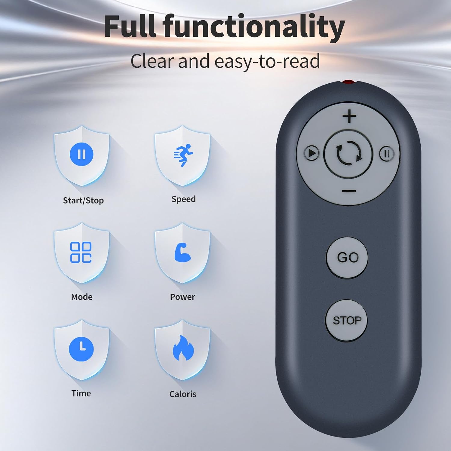Replacement Remote Control Compatible with UMAY 512 Walking Pad, 512N Under Desk Treadmill, P1 Small Treadmill