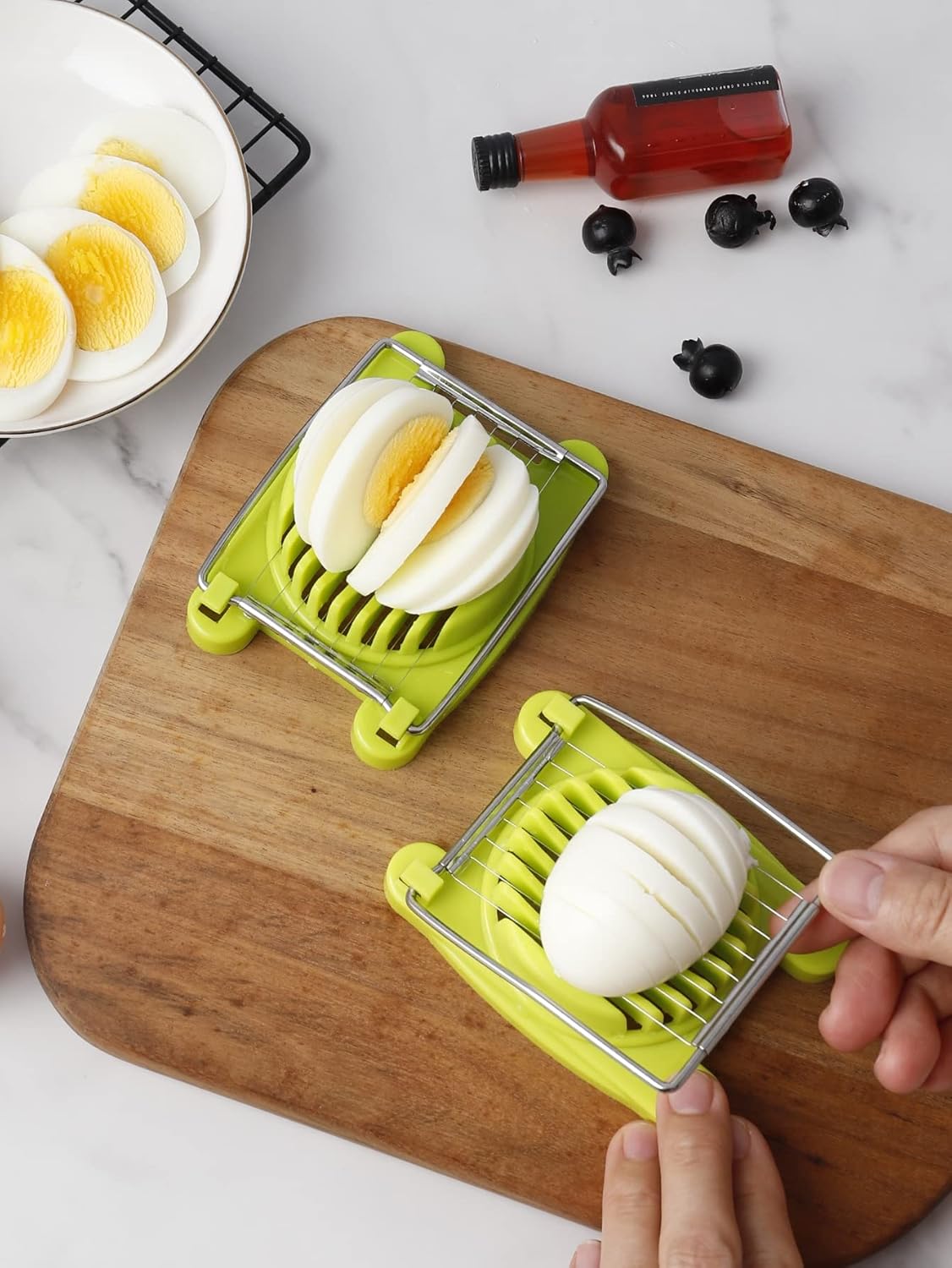 1pc Stainless Steel Egg Cutter
