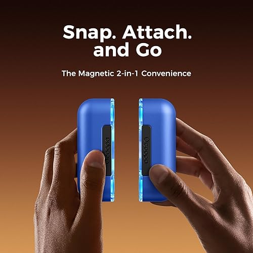 Miniatura 63 de OCOOPA Calentadores de manos recargables, paquete de 2, calentador de manos eléctrico magnético, 16 horas de calor, 4 niveles de calor hasta 145 ℉