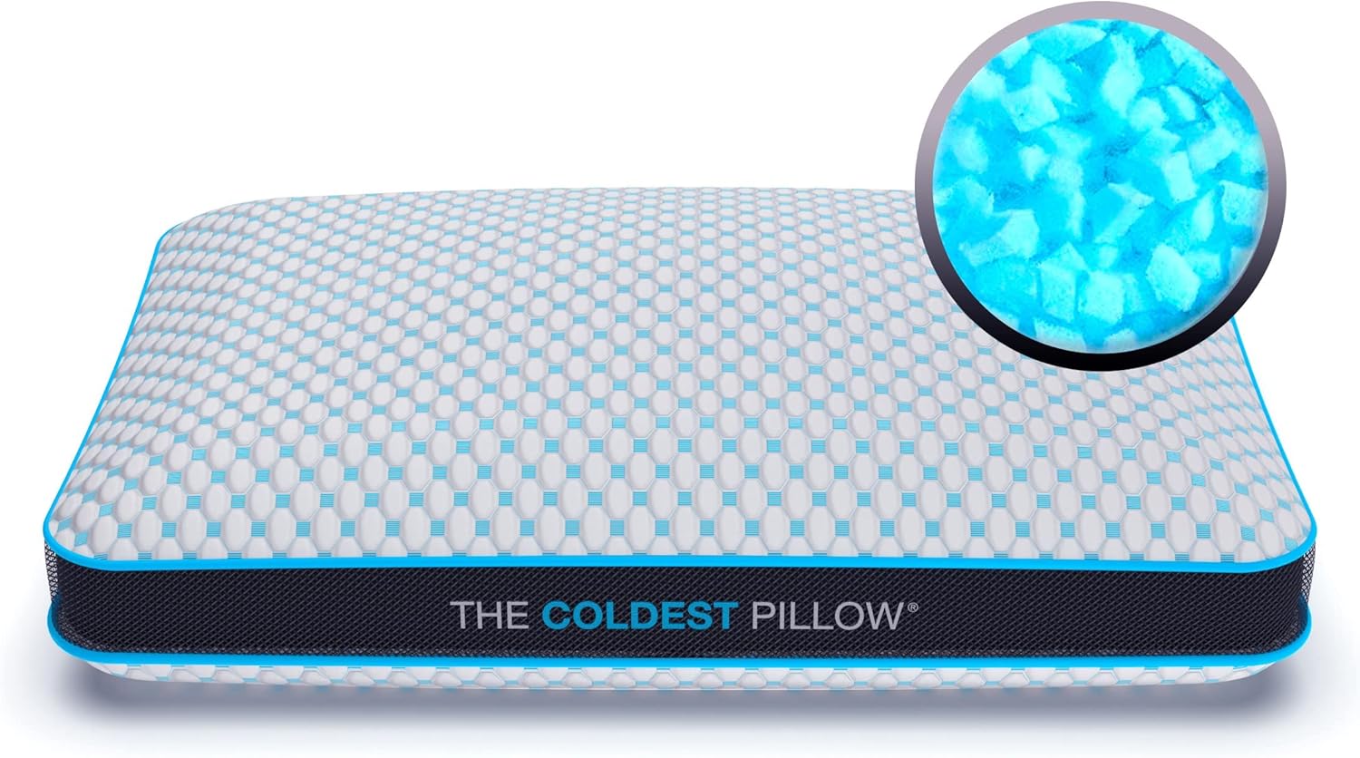 L'oreiller le plus froid Rembourrage réglable, housse lavable et