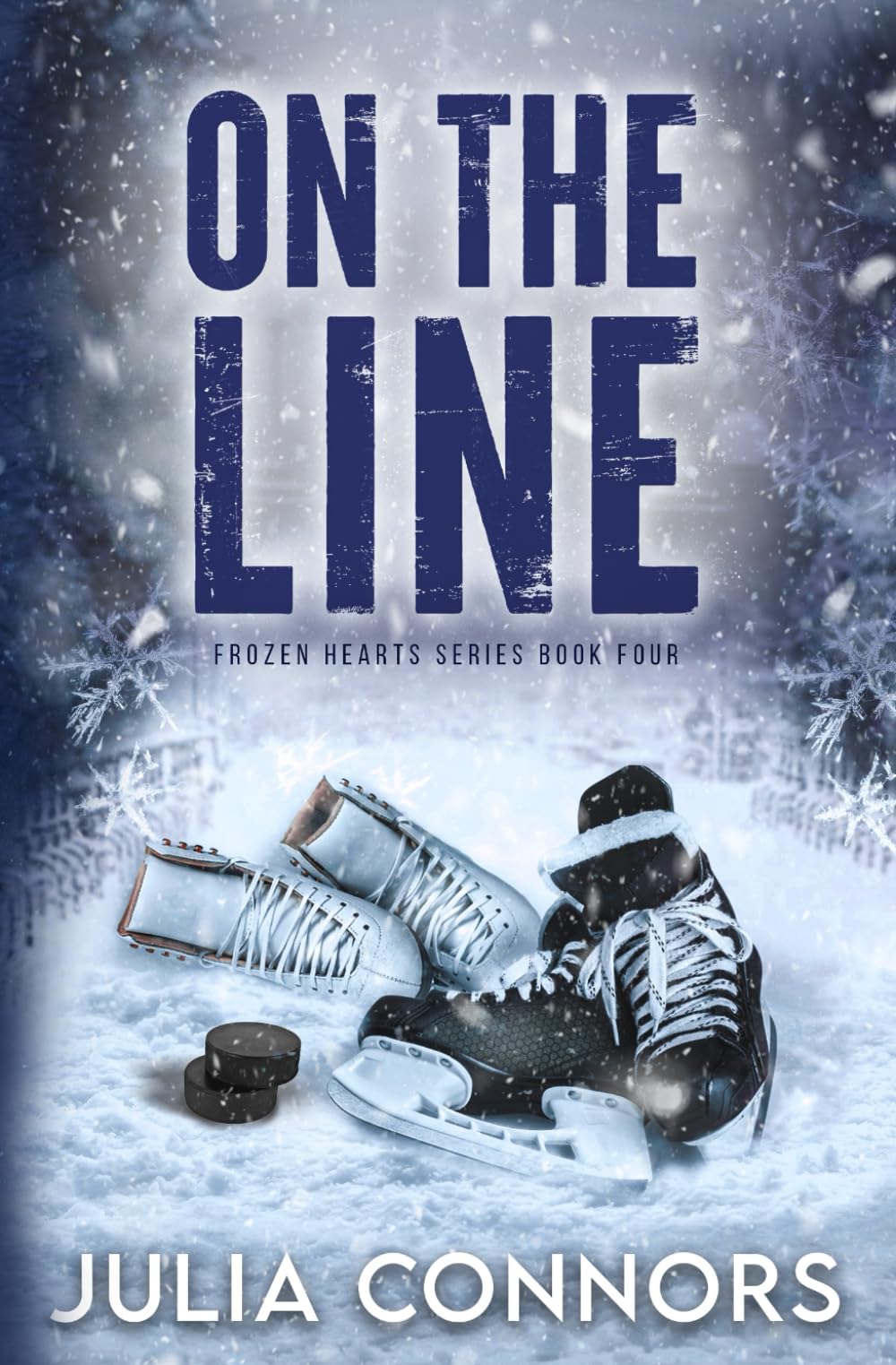 On the Line: A Second Chance Sports Romance (Frozen Hearts Series)