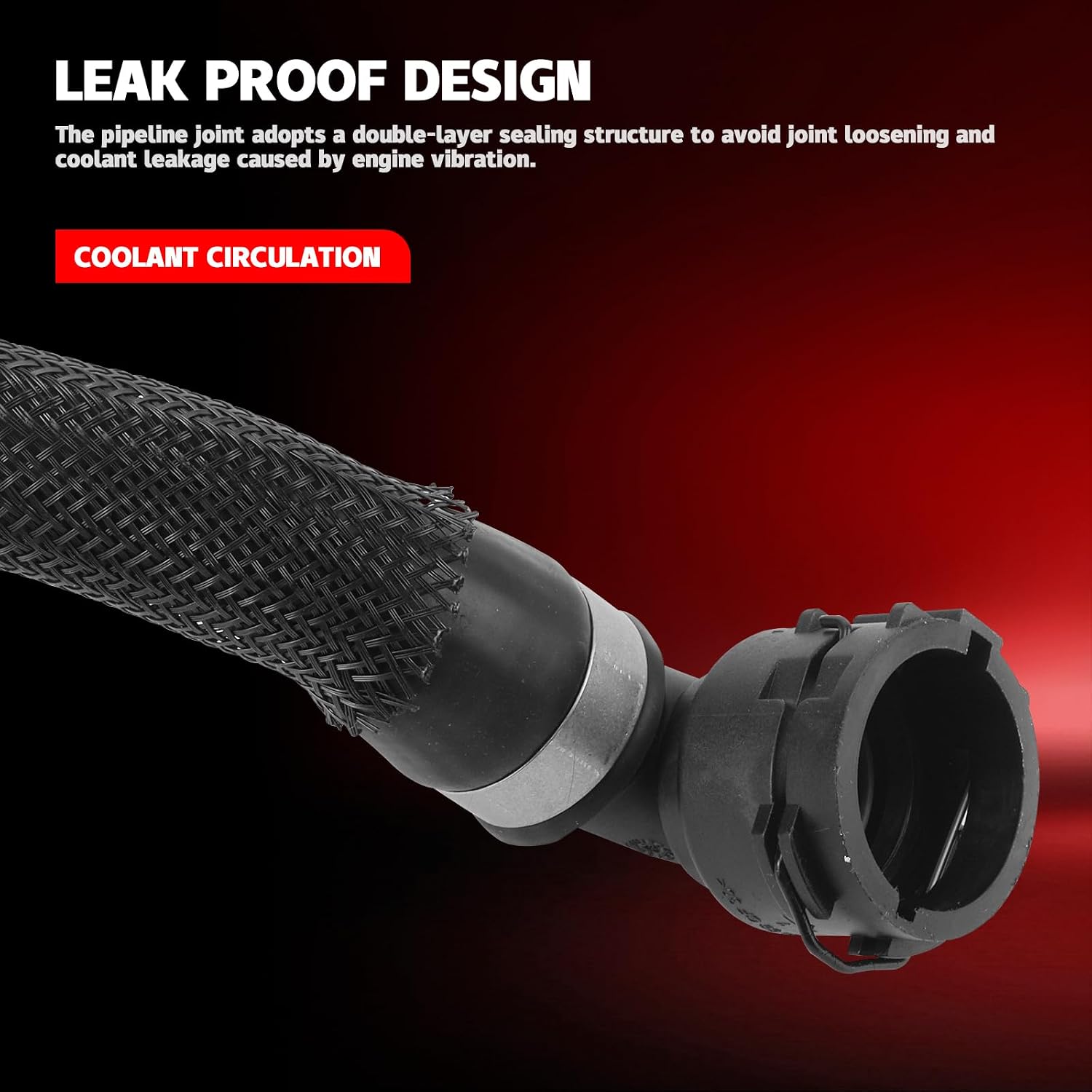 17127548230 Coolant Hose Compatible with BMW 135i 335i