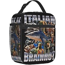Italian Brainrot Lunch Box For Men Women Insulated Lunch Box for Work Office Picnic Beach