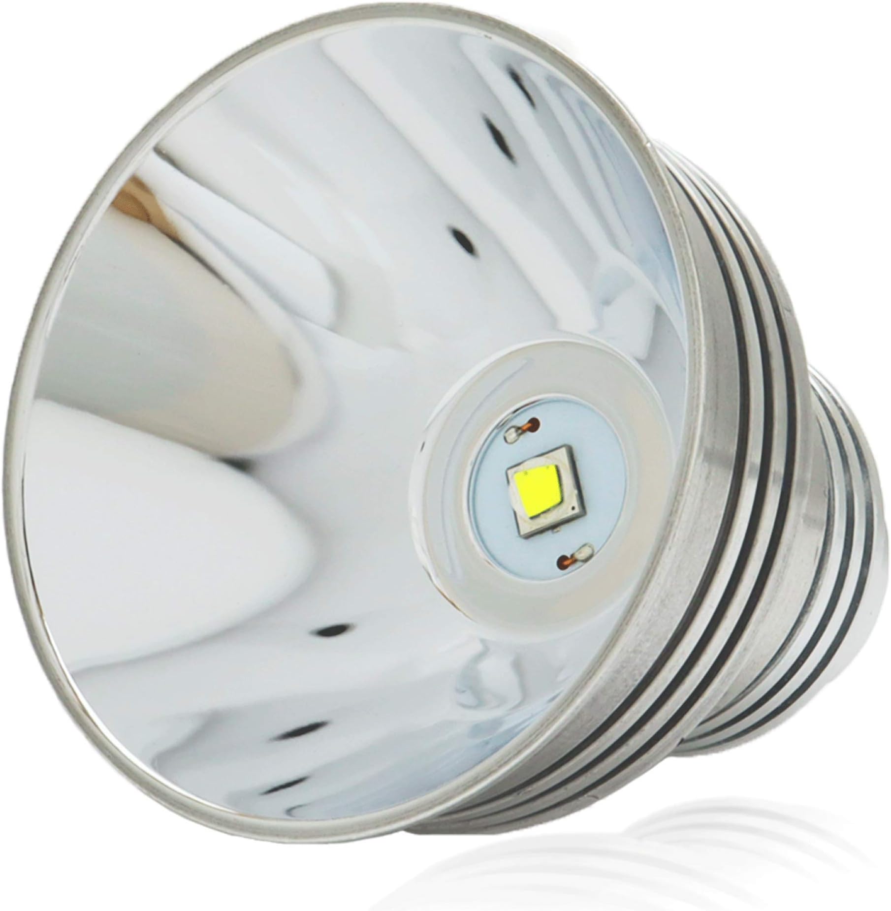 LED Conversion Kit for MagCharger Flashlight- Rechargable Maglite Replacement Bulb - 800 Lumen Firefly with Luminus SST40 Emitter