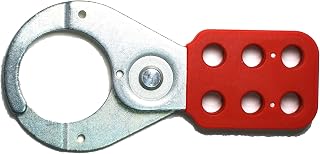 Loto Lockout Steel Nylon Hasp Lock for Industry Equipment BEIAN-LOCK BAN-K02 Red 2 pcs Set