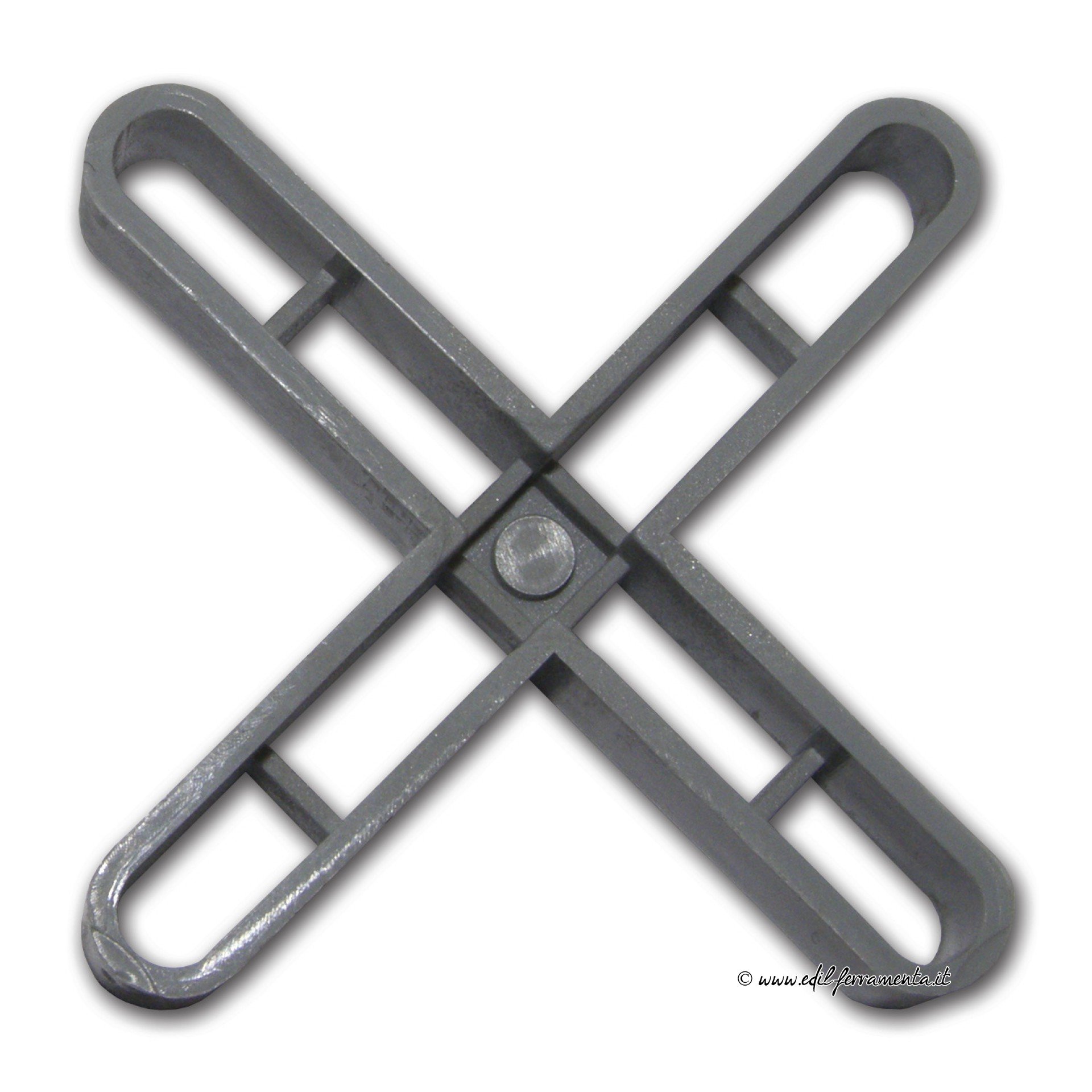 RUBI | Tile Spacers for the Correct Placement of Tiles | Quality Base Material | 5 mm Tile Spacers | Grey Tile SPACERS 3/16" (5 MM.) -(B-100 U.)