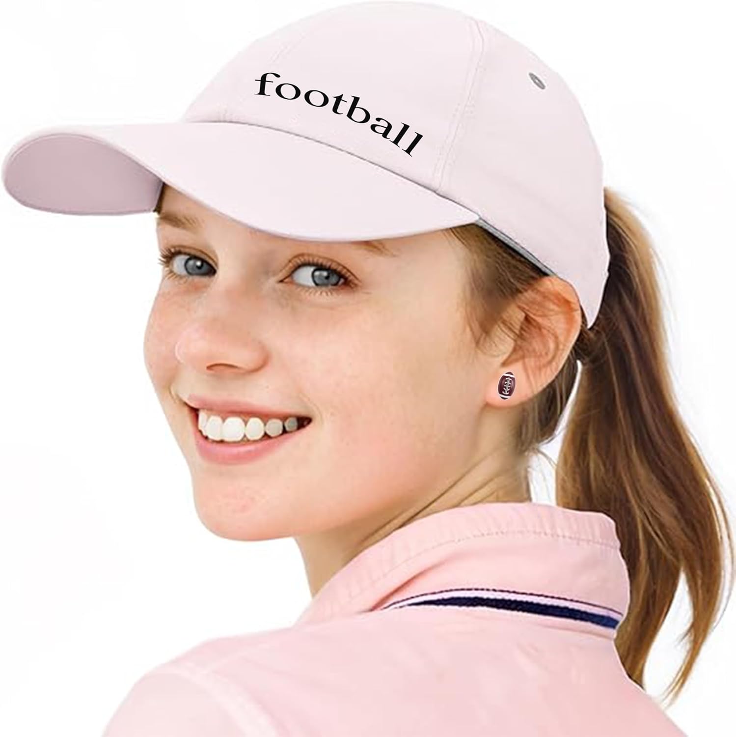 S925 Sterling Sliver Sports Earrings Stud for Teen Girls Women Baseball/Soccer/Volleyball/Basketball/Softball/Football Hypoallergenic Stud Earrings Game Day Jewelry Gift - Image 2