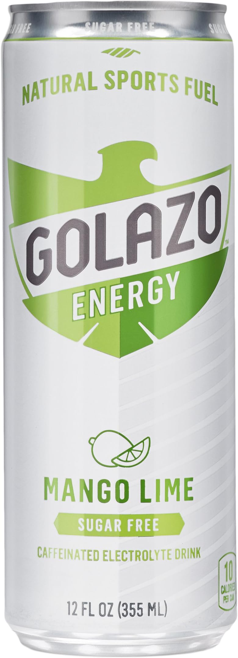 Sugar Free Mango Lime Caffeinated Electrolyte Drink (Pack of 24)