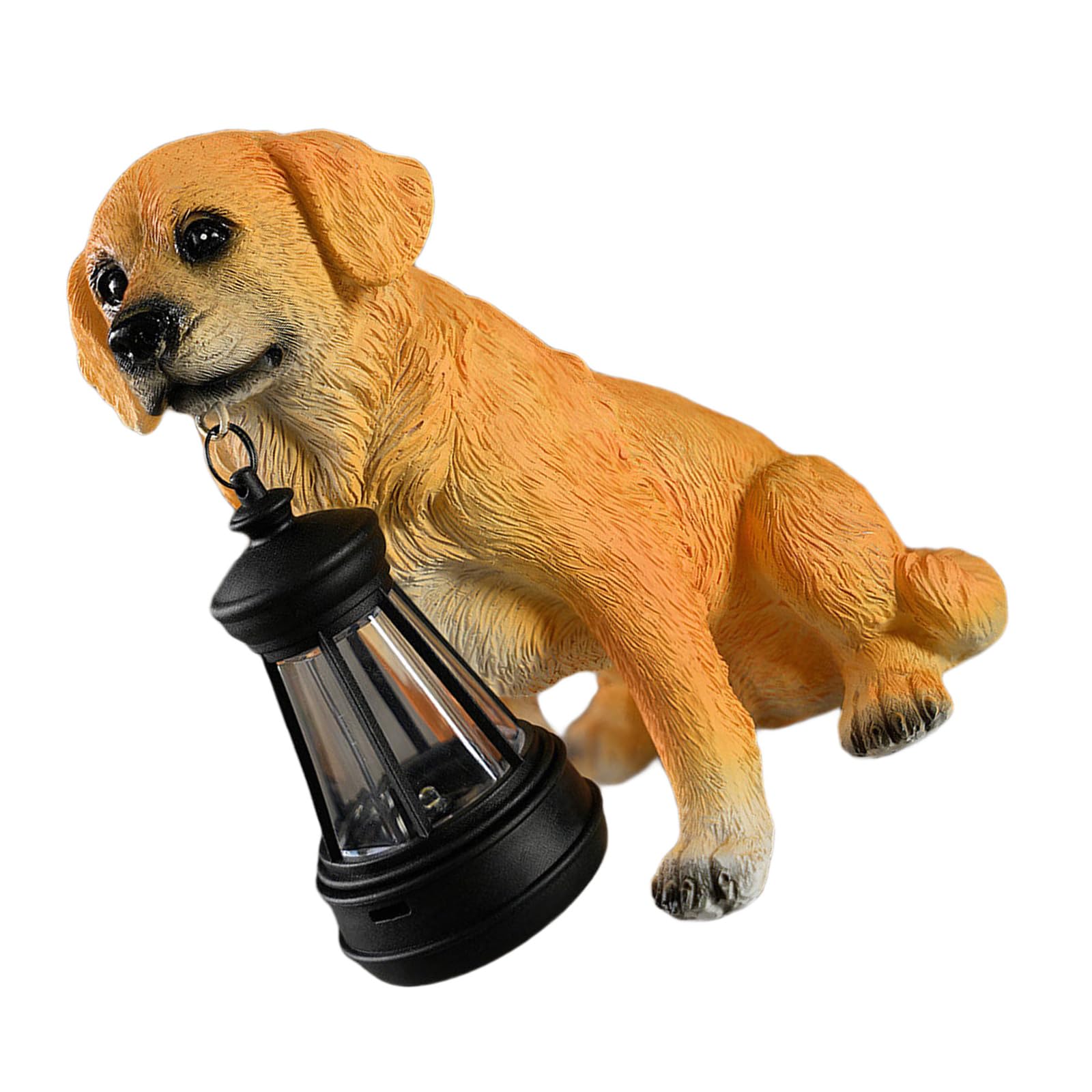 Lampe solaire d'extérieur étanche et statue de jardin grenouilles pour paysage et étang