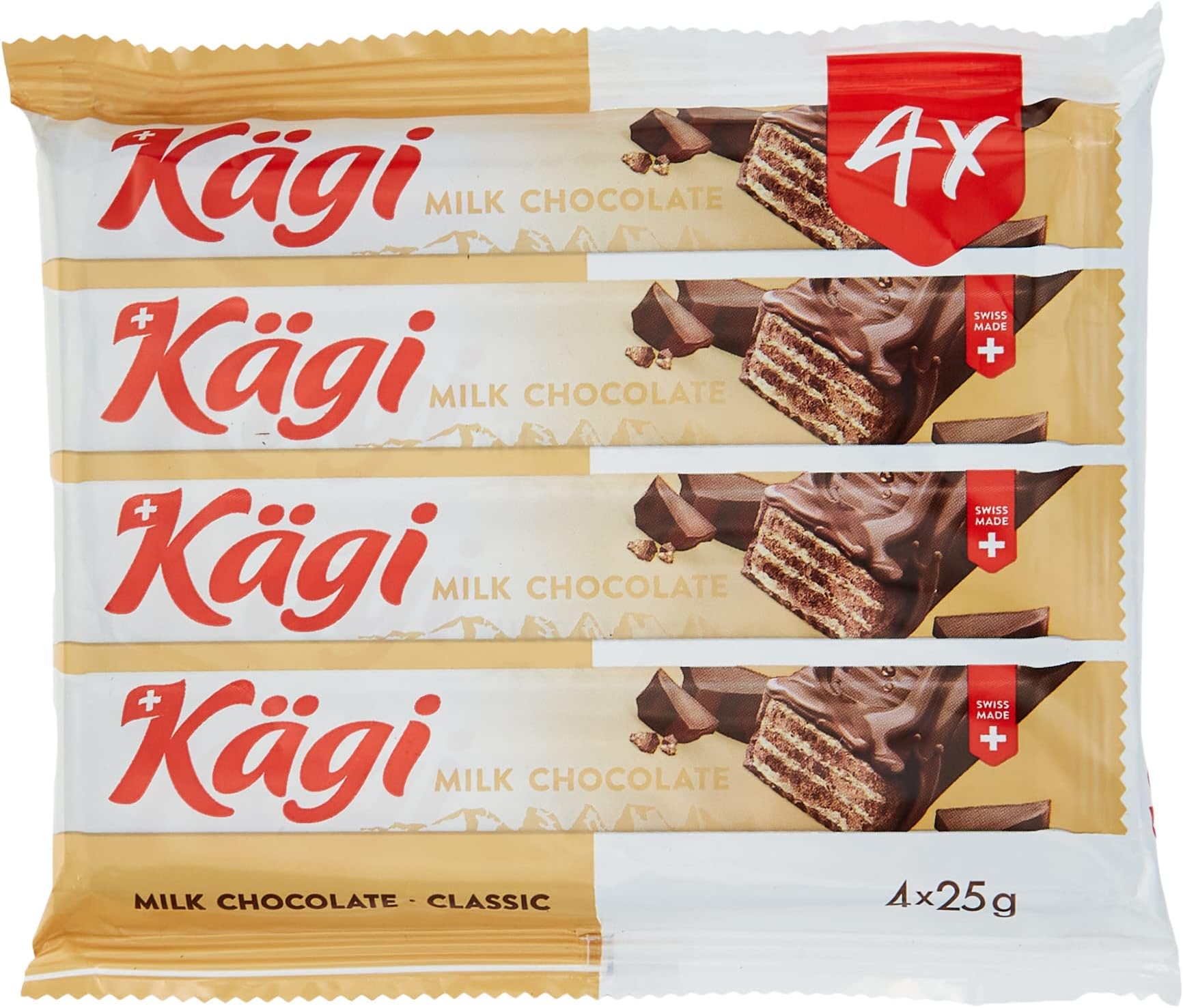 Classic, 25G (Pack Of 4)