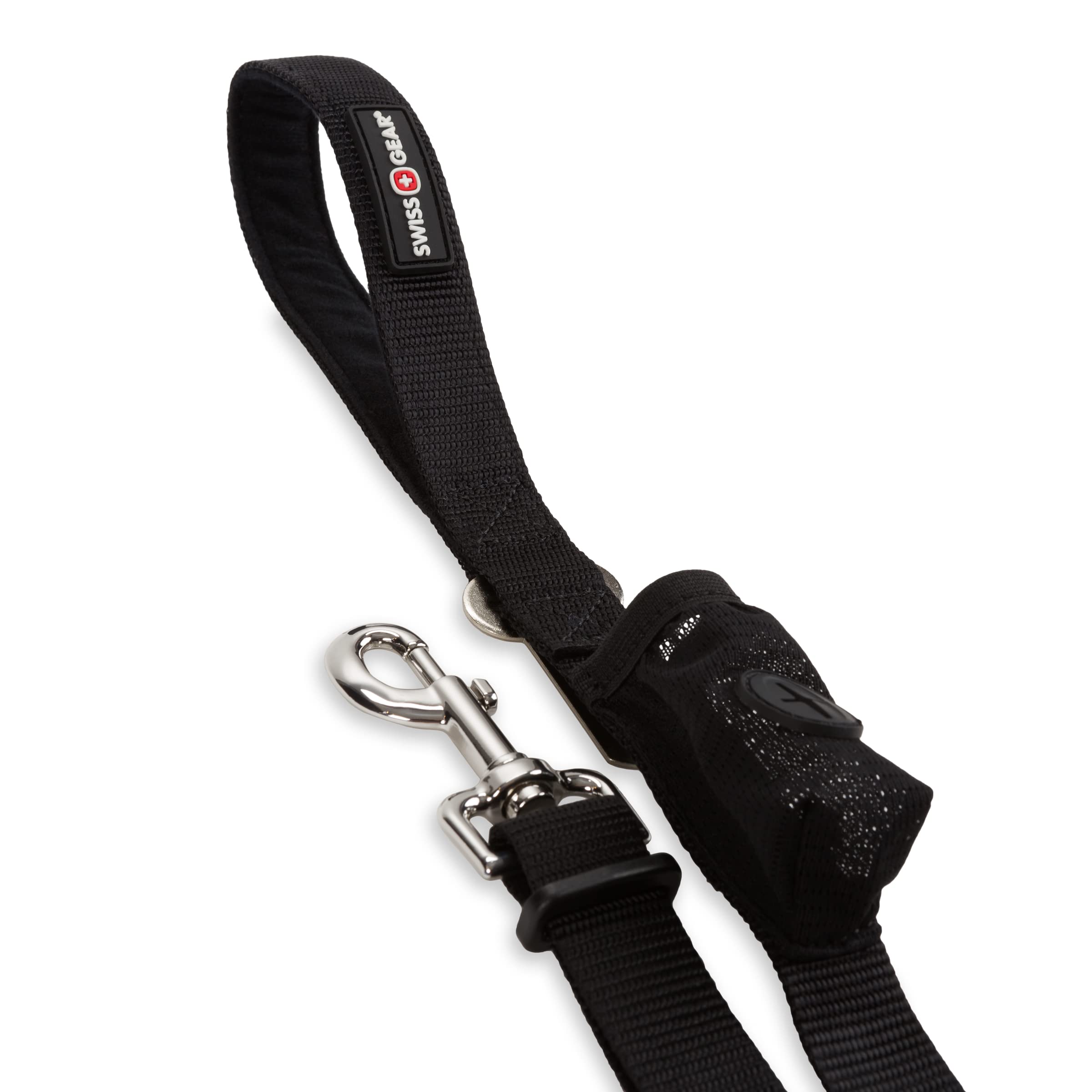 SwissGear Guinzaglio multifunzione per cani, nero, 3317 guinzaglio per cani multifunzione