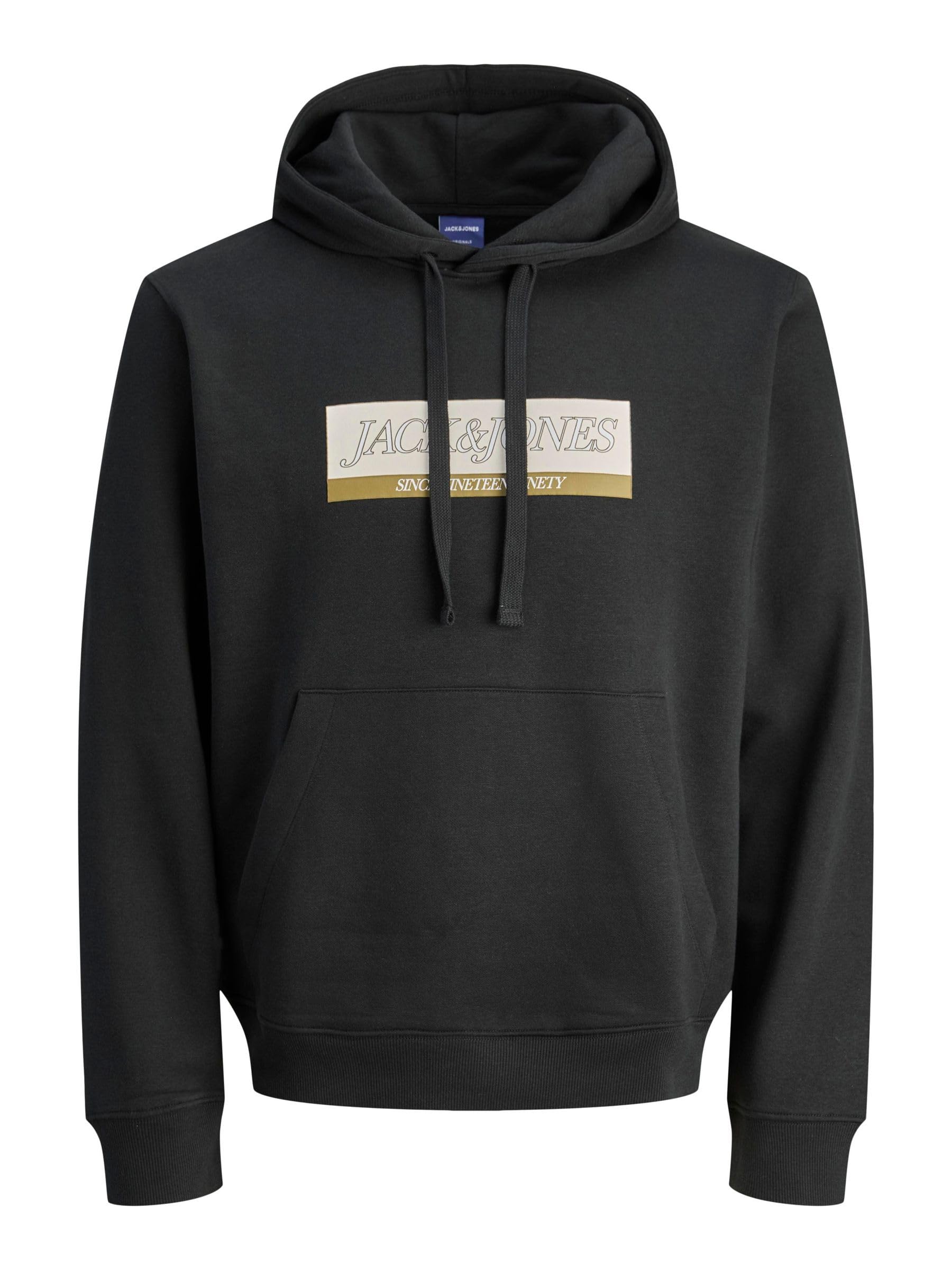 JACK & JONES Jorinwood Block Branding Sweat Hood