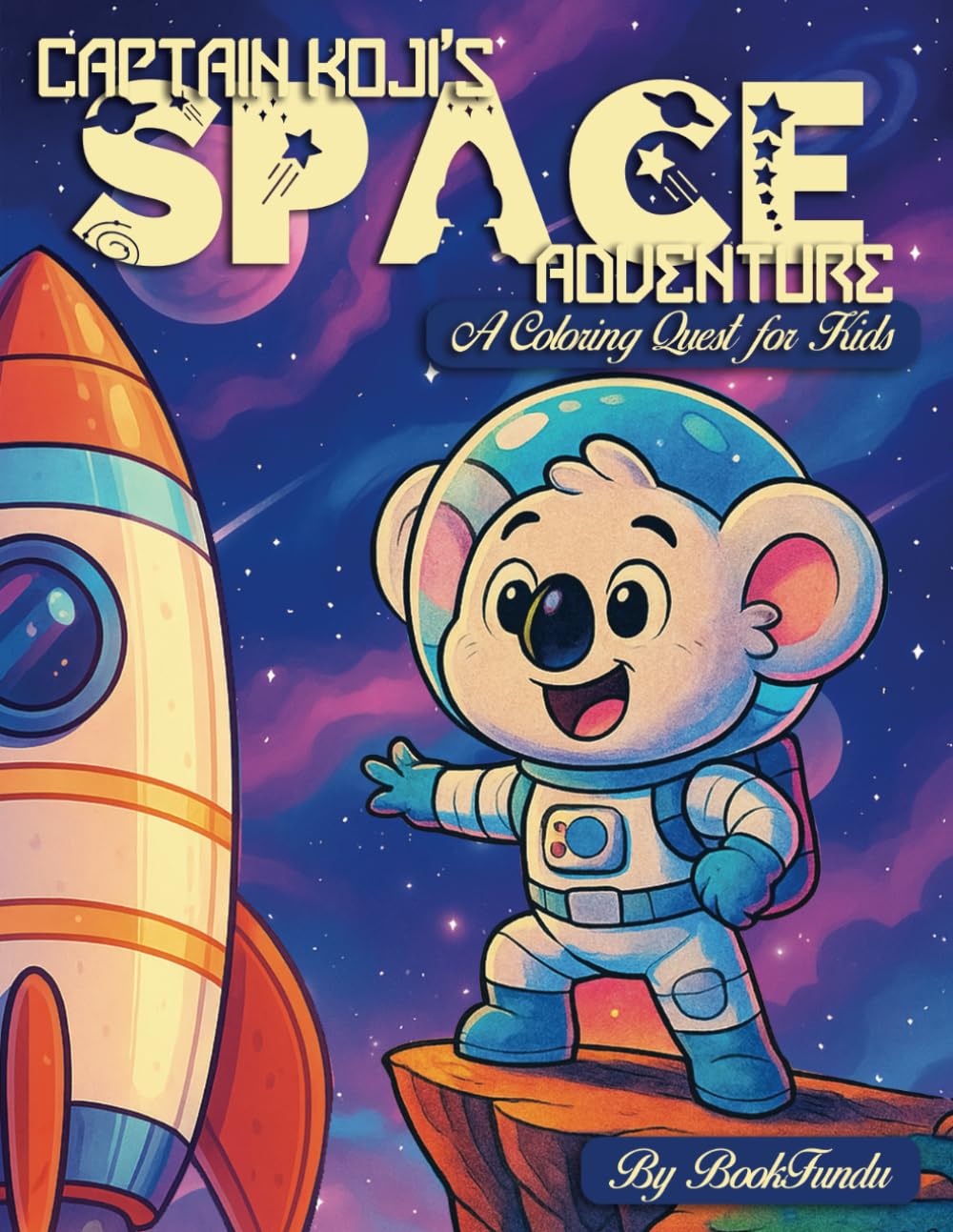 Captain Koji’s Space Adventure - A Coloring Quest for Kids