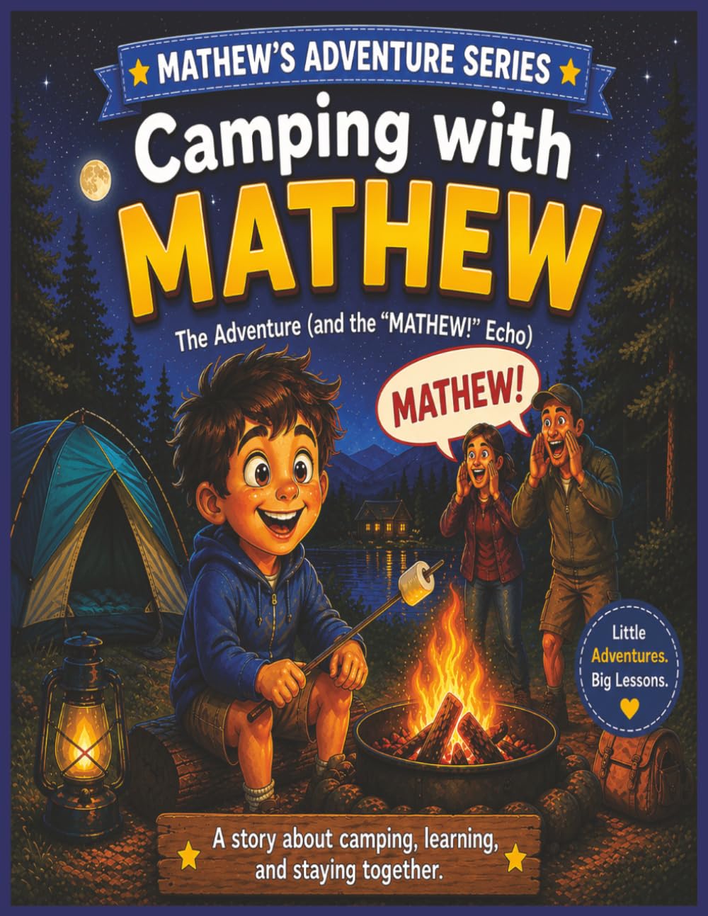 Camping with Mathew: A story about camping, learning, and staying together. (Mathew's Adventures Series')