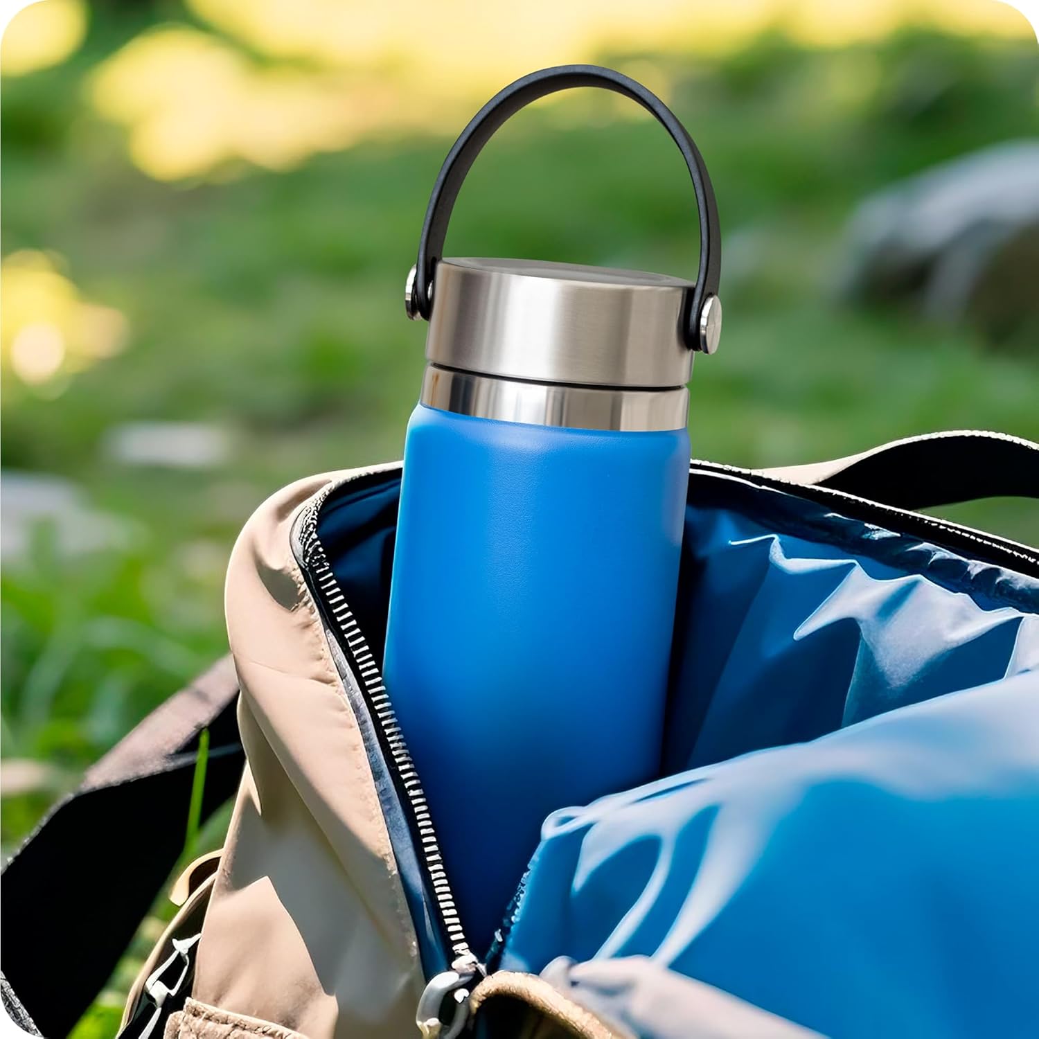 Lid for Hydro Flask Wide Mouth 12/16/18/20/32/40 oz Water Bottles,Replacement Lid for Thermoflask/Takeya/Iron Flask/Simple Modern/Hydro Cell 2.28" Wide Mouth Bottles(1 Pack) - Image 4