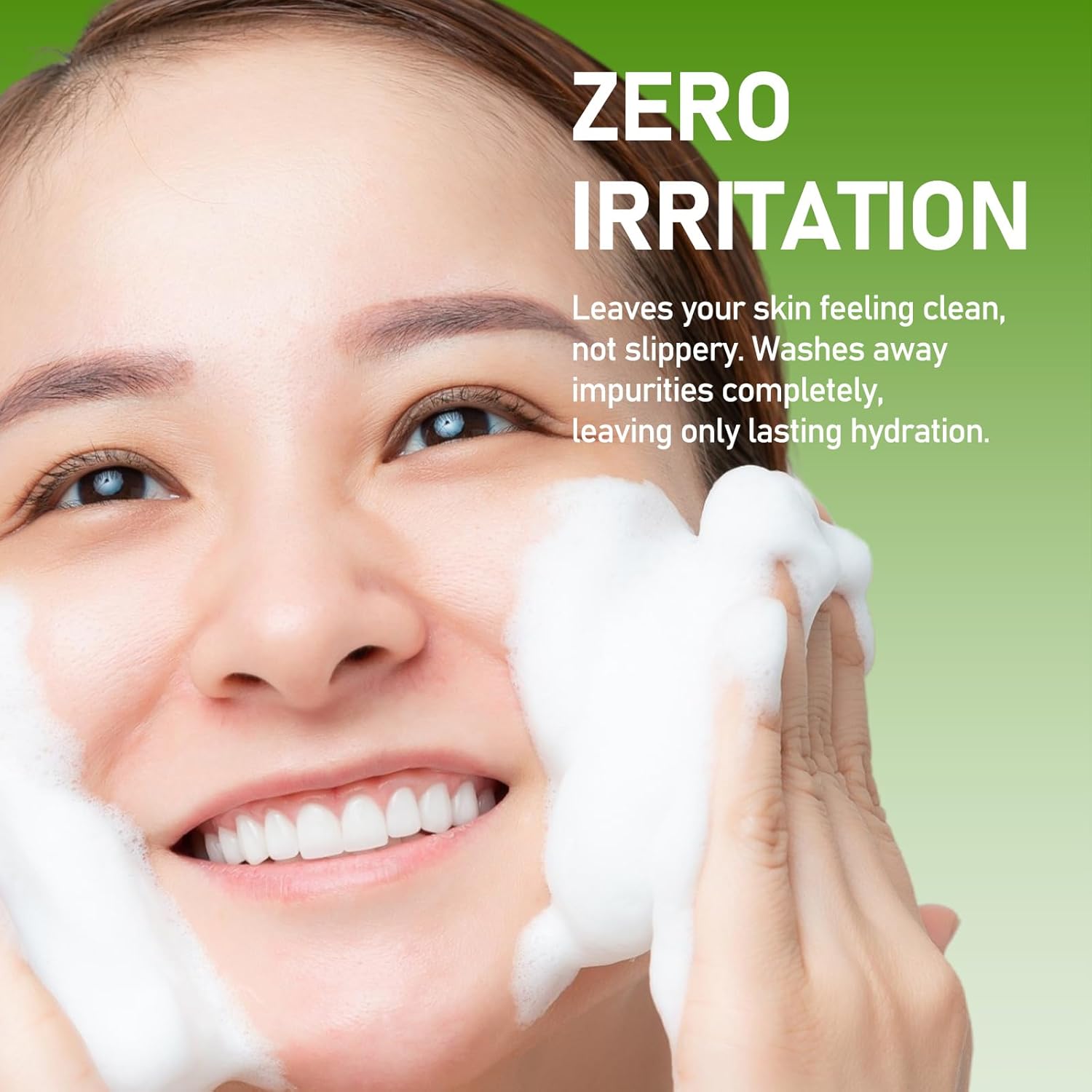 SHIONLE Laminaria Ampoule Cleansing Foam 120ml (4.05 fl.oz) | Korean Facial Washer Sea Kelp & Charcoal Zero-irritation | Deep Pore Cleansing Blackhead Remover Moisture Korean Skincare All Skin Types - Image 5