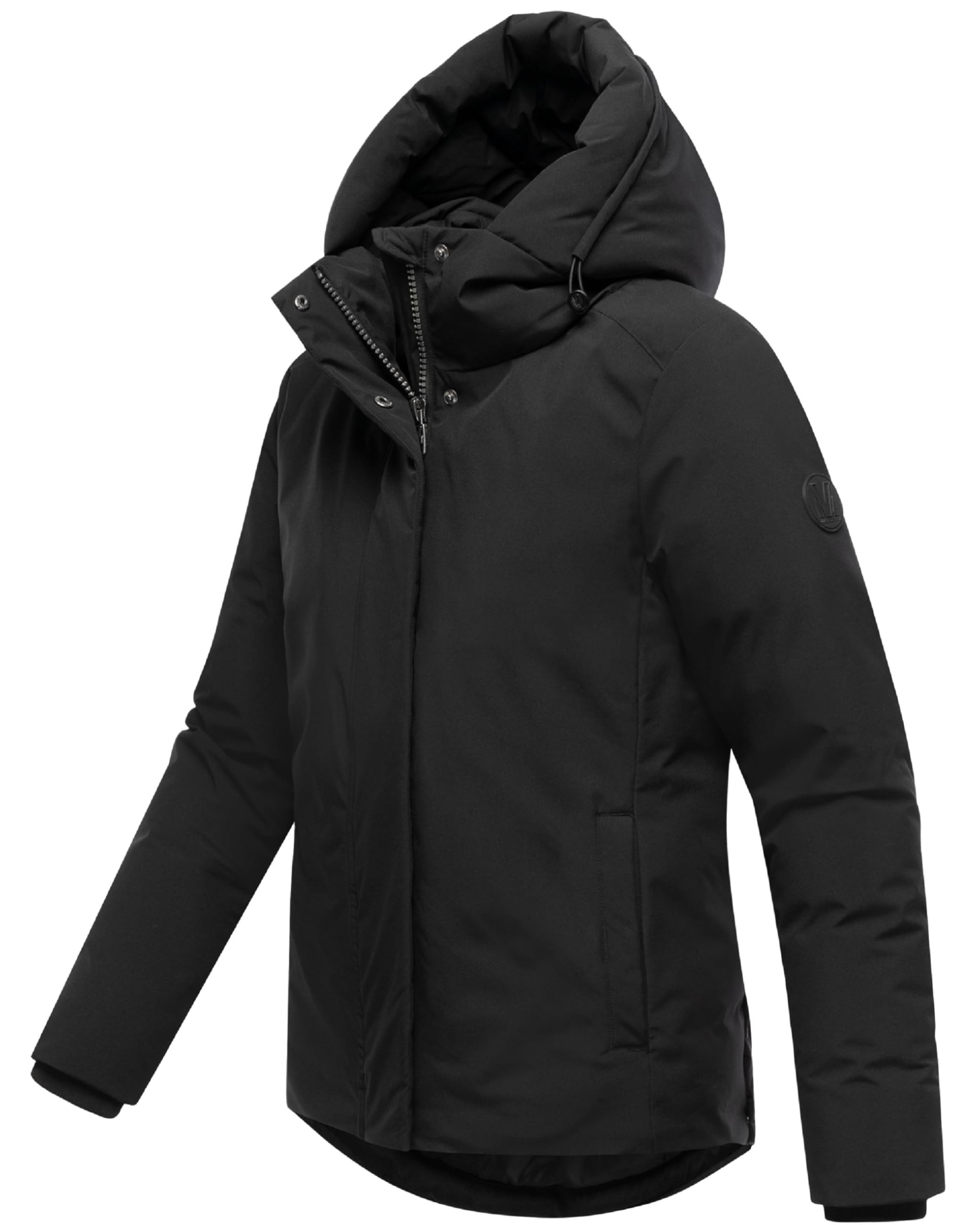 MARIKOO Giacca invernale calda da donna con cappuccio regolabile Yeminaa 16 XS-3XL