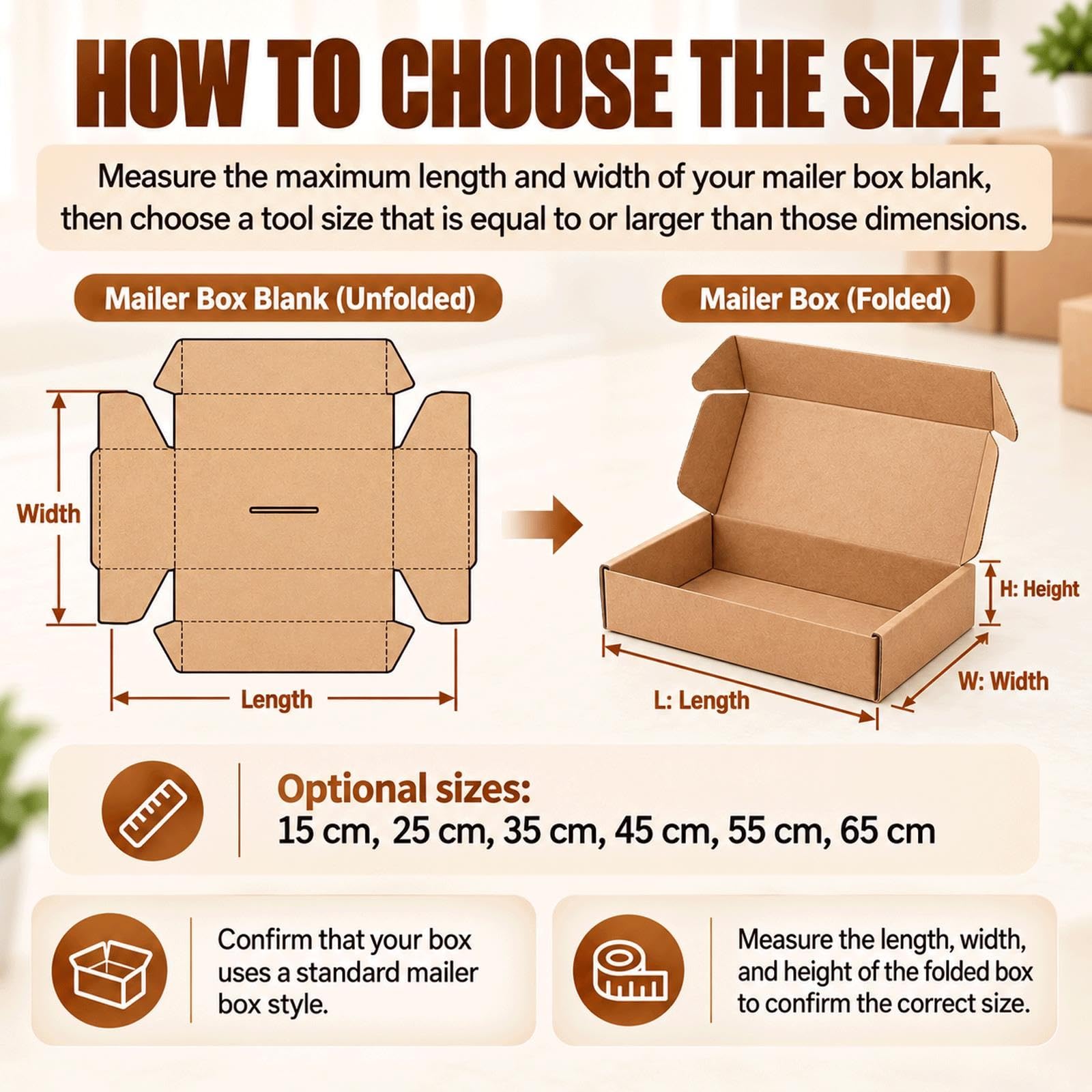 Outil De Pliage De Carton, Dossier De Carton Réglable