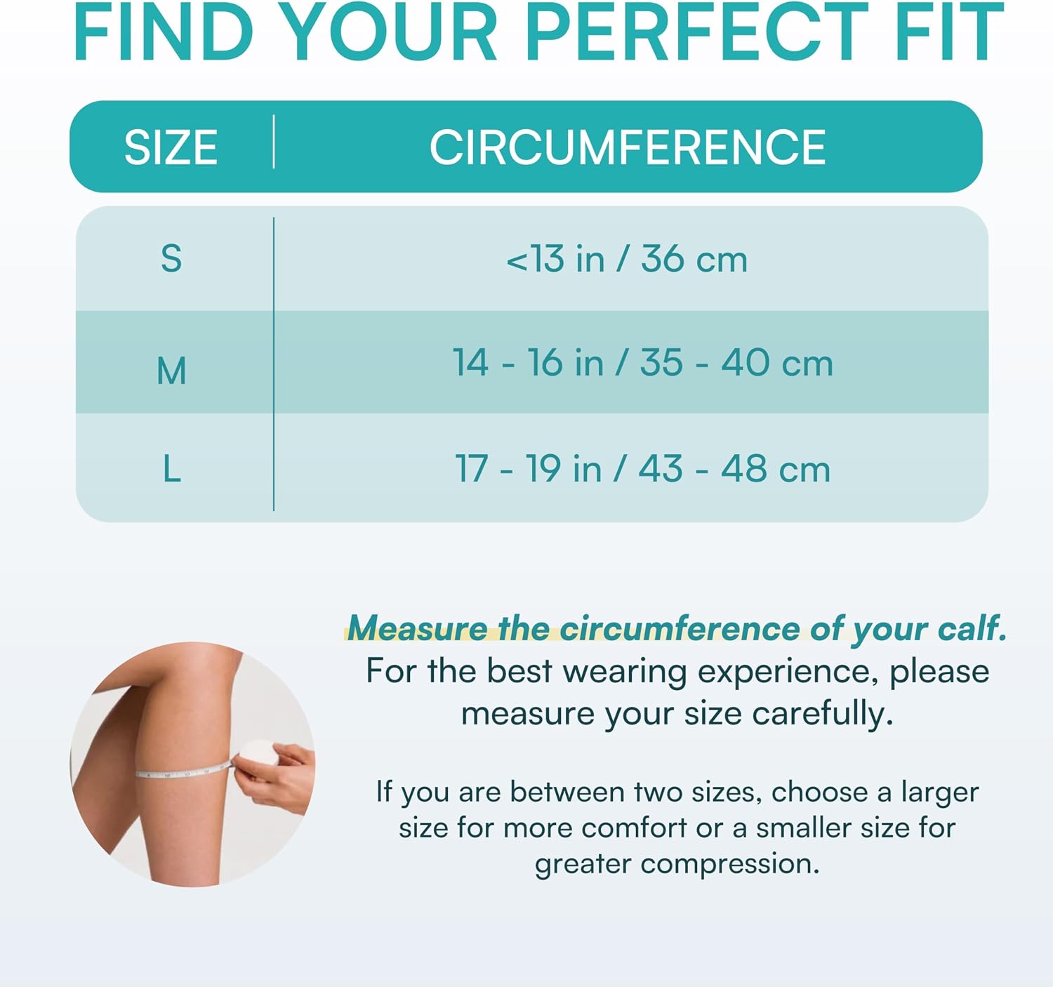Vital Salveo Graphene Dual-V Calf Compression Sleeves - Comfort Support for Muscle Pain Relief, Shin Splints.(1 Pair)