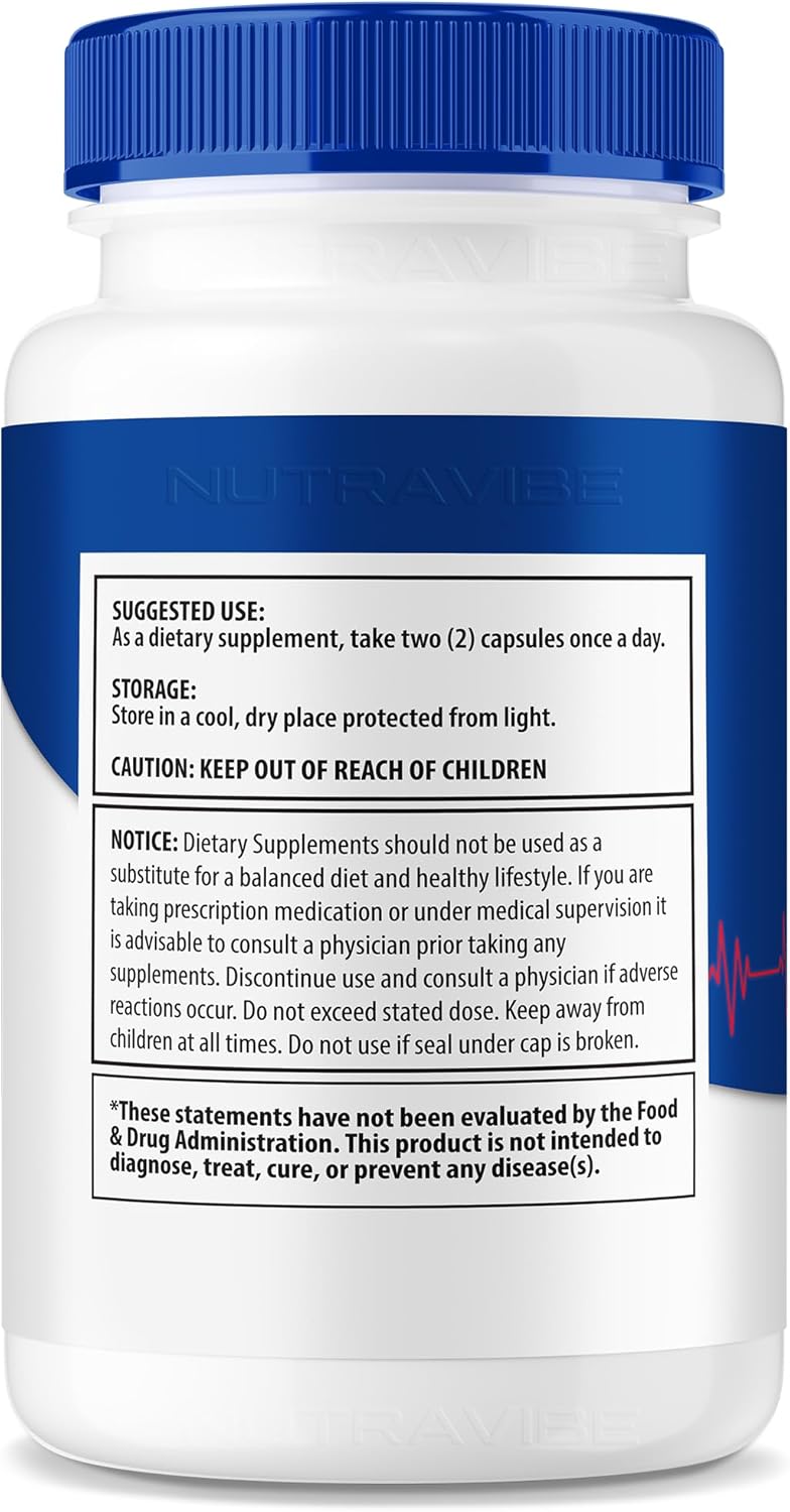 (2 Pack) Cardiolis Capsules – Natural Flow & Circulation Support for Daily Energy, Balanced Levels & Health | Plant-Based Formula for Heart-Healthy Lifestyle, Just 2 Easy Pills a Day (120 Capsules)