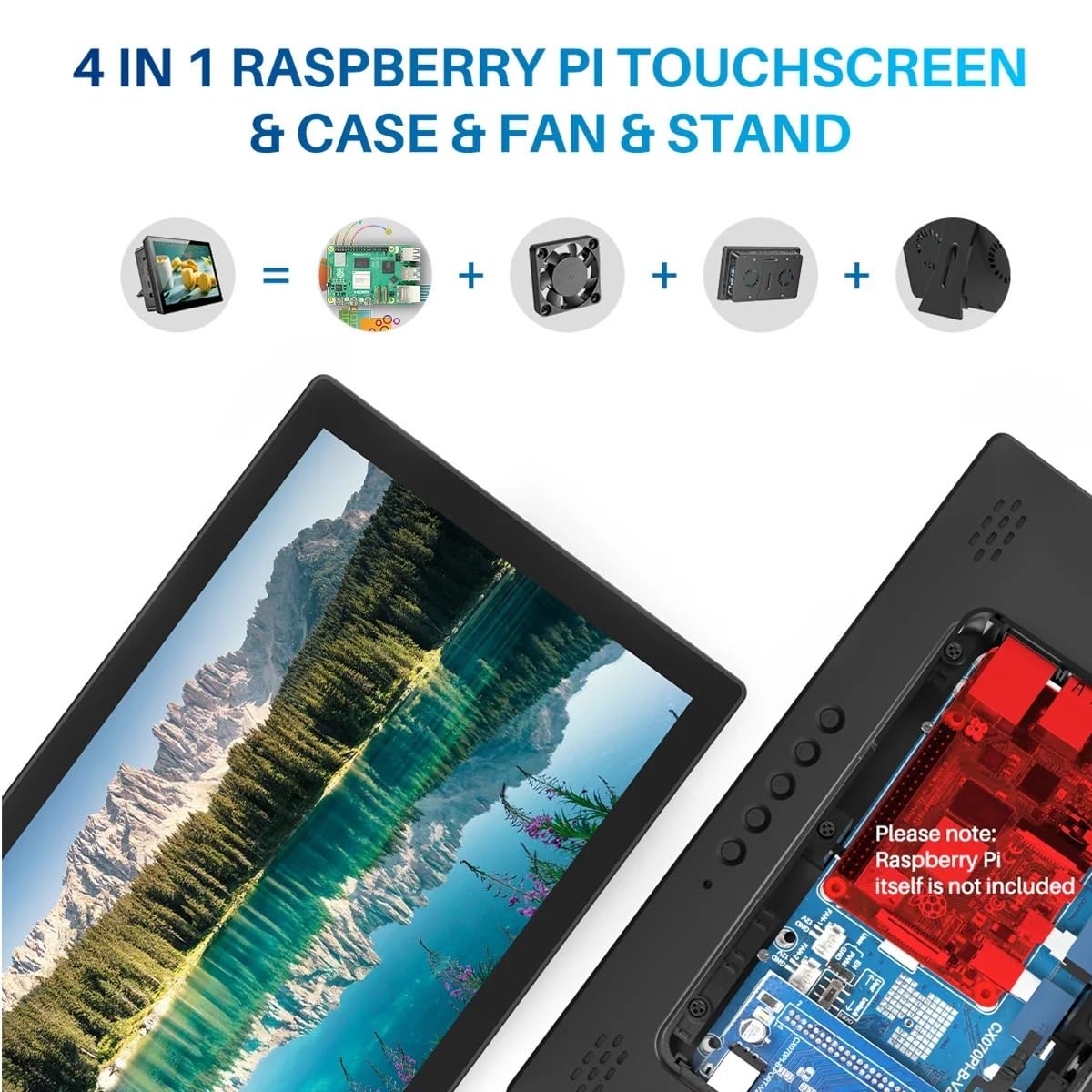 Amazon.co.jp: 10.1 インチ Raspberry Pi タッチスクリーン モニター