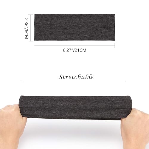 Miniatura 2 de Folora 6 bandas elásticas elásticas de algodón para mujeres y niñas, adecuado para yoga, pilates, correr, ciclismo