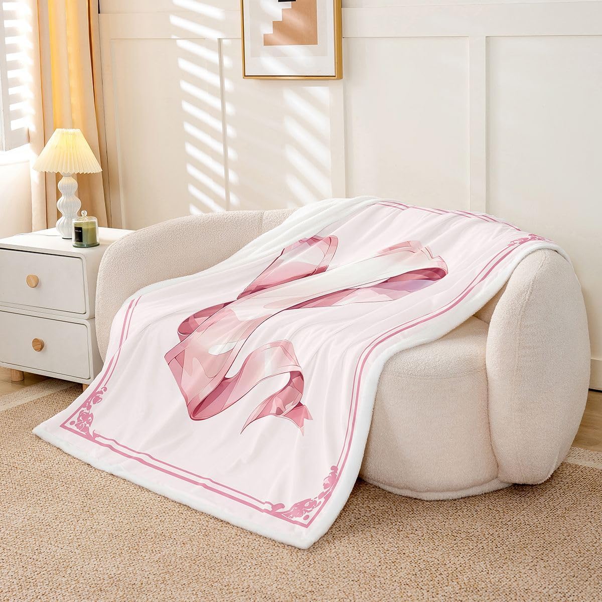 Feelyou English Alphabet Sherpa Blanket Plush Fuzzy Damask Floral Pattern Fleece Throw Blanket Boys Girls Personalized Initial Letter Y for Bed Couch Chair Living Room Bedroom Decor Twin 60"x80"
