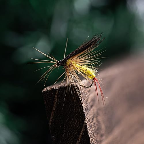 Vista 12 de Goture Kit de moscas de pesca con mosca, 25 piezas/30 piezas/100 señuelos de pesca con mosca, moscas secas, moscas húmedas, serpentinas, ninfas, D