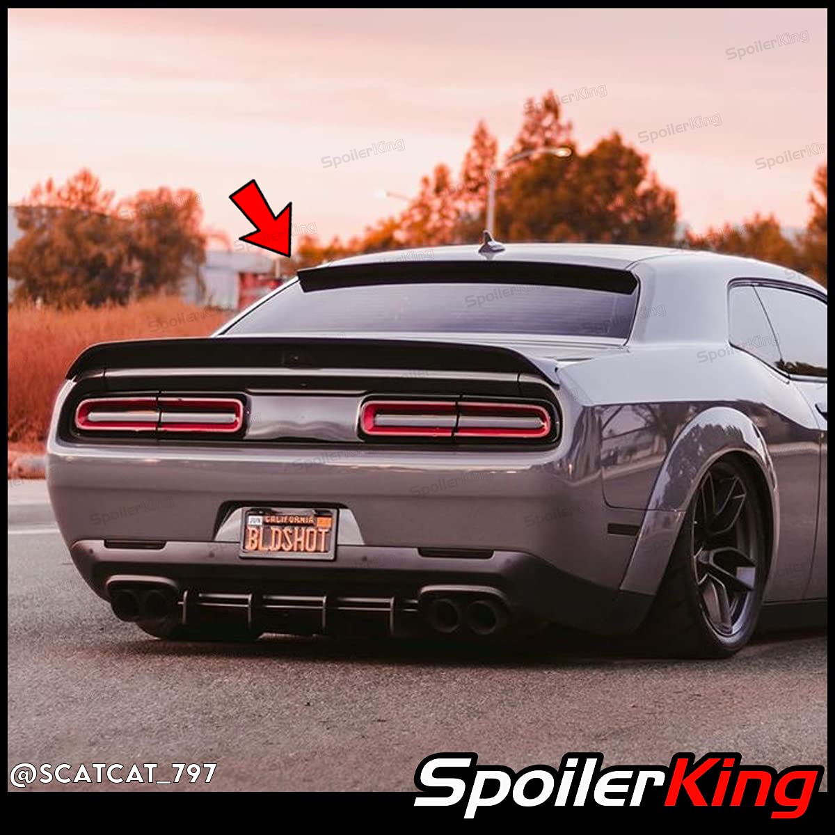 Buy Spoiler King Roof Spoiler XL Special Edition (380SP) Compatible