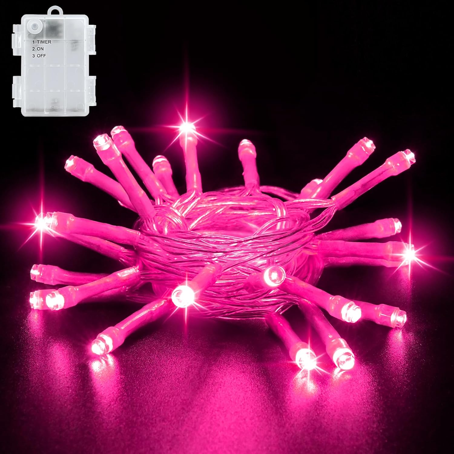 Gcstnn Battery Fairy Lights, 3M 30 LED Fairy Lights Battery Operated