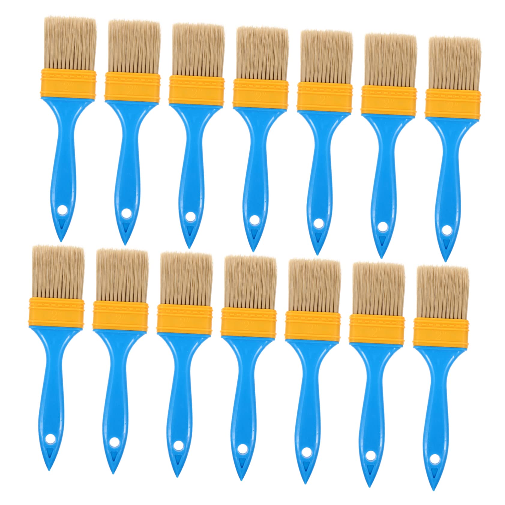 SHINEOFI 20piezas Pincel para Pintura y Barbacoa Material Plástico Nylon Apto para Pasteles y Tartas Pincel De Óleo