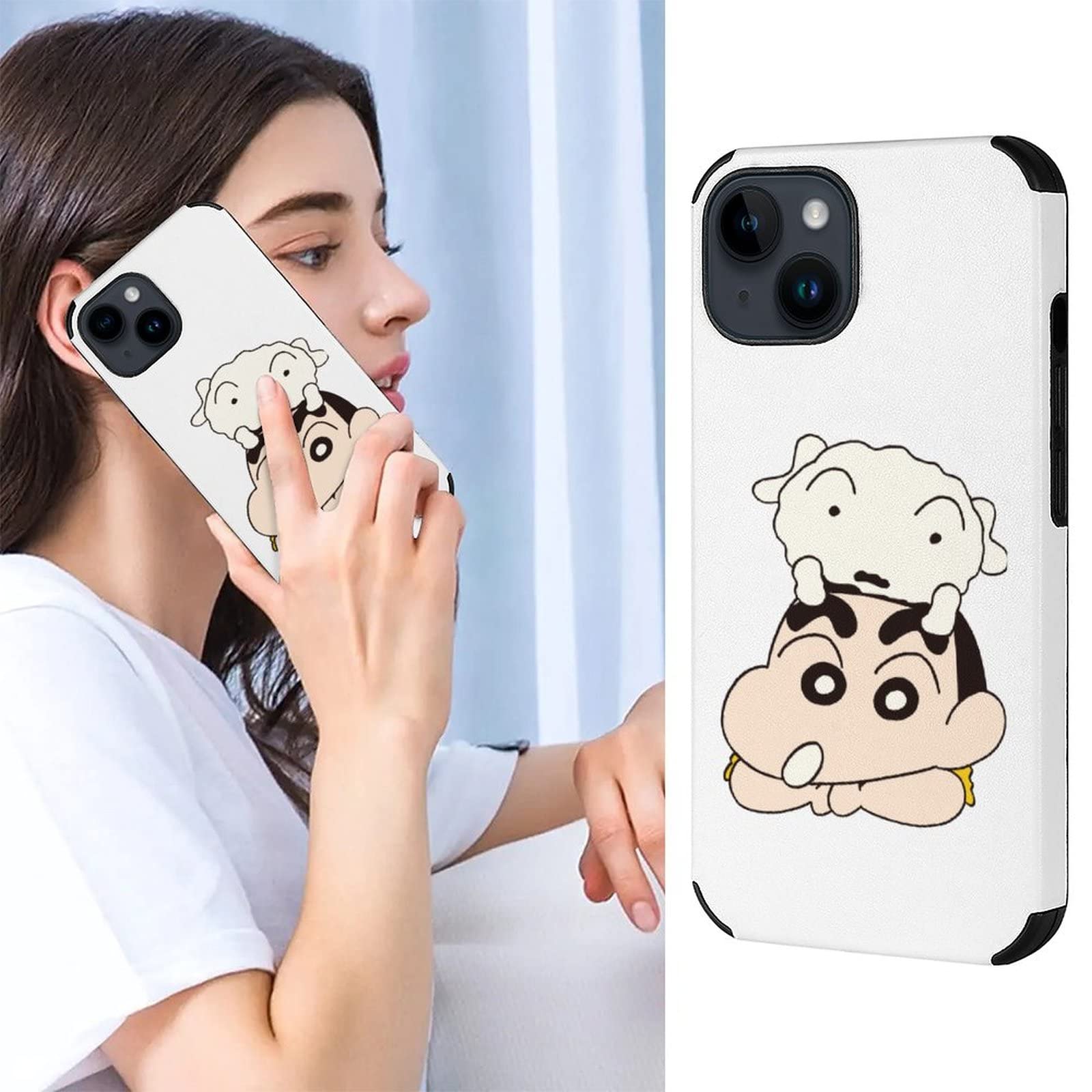 スマホケースiPhone14 しーちゃんベージュ◌ ͙❁˚ Amazon.co.jp: クレヨンしんちゃん シロ iPhone 14 ケース iPhone 14