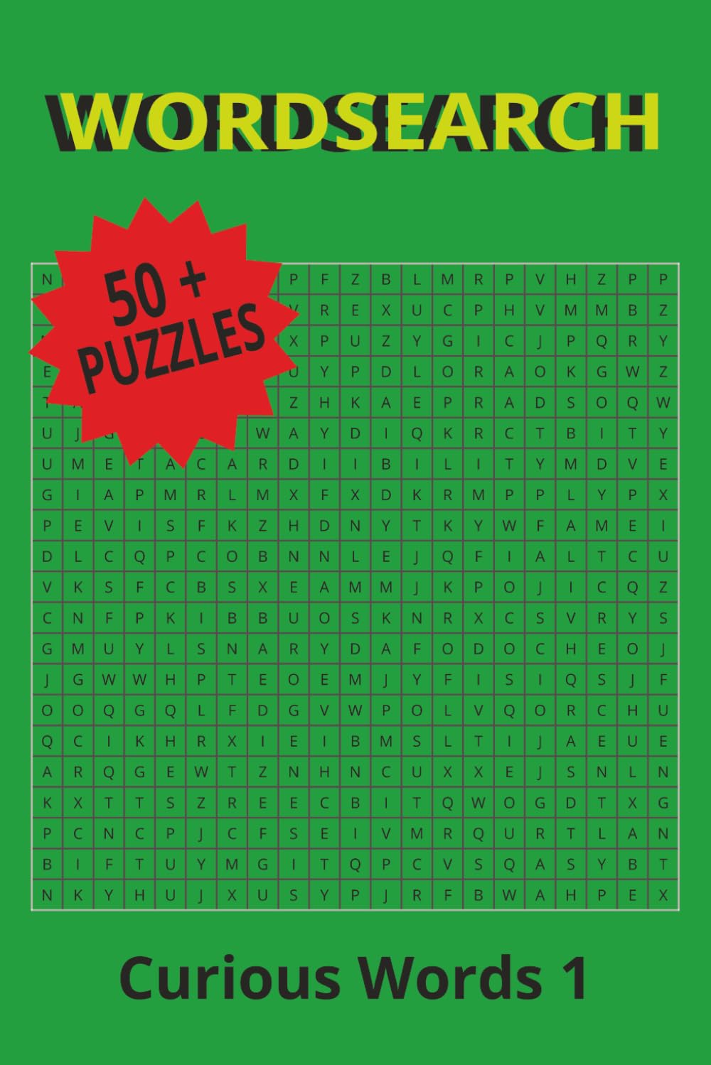 WORDSEARCH CURIOUS WORDS 1