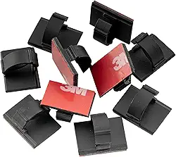 Musiclily Basic 19x14mm Autoadesivo Captador de Clips para Violão Acústico (10 Peças)