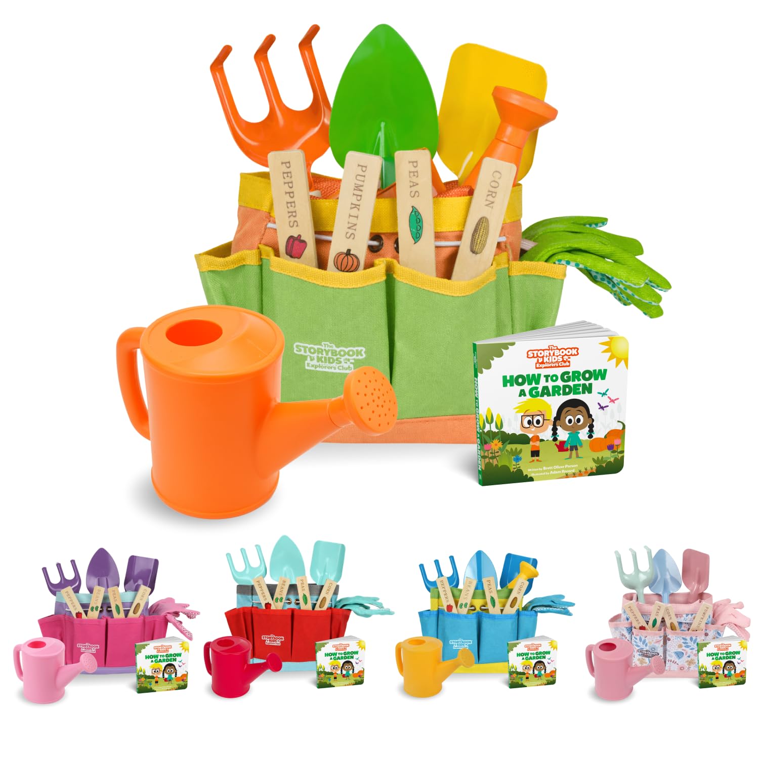 Amazon.com: Kids Gardening Set – Toddler Gardening Kit Includes