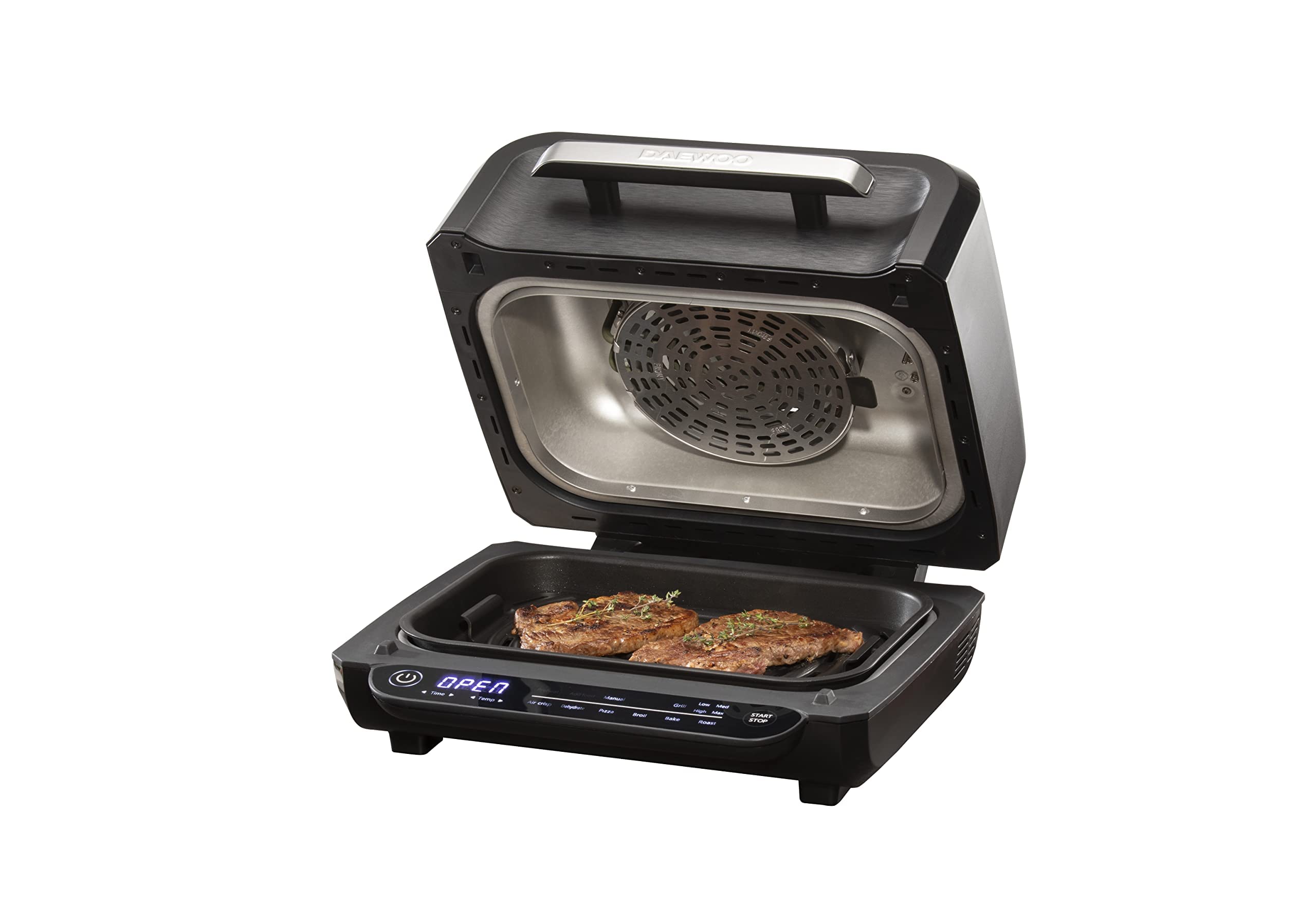 Buy Daewoo Digital Grill And Air Fryer, 8In1 Combination, Bake, Roast