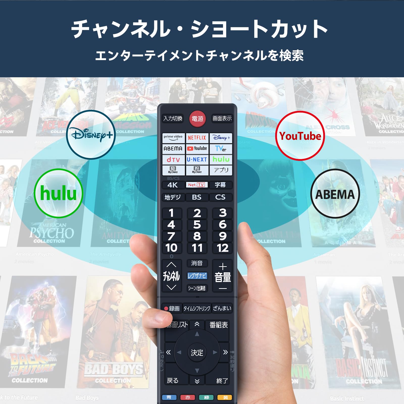 Amazon.co.jp: テレビリモコン CT-90499 for TOSHIBA 東芝リモコン