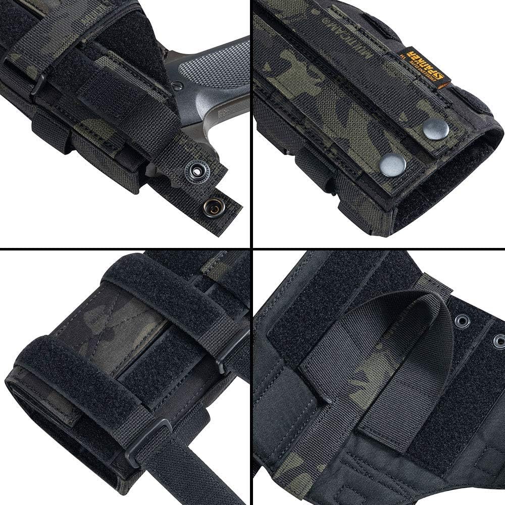 Molle Dump Pouch Drawstring Magazine Tactical Pistol Holster