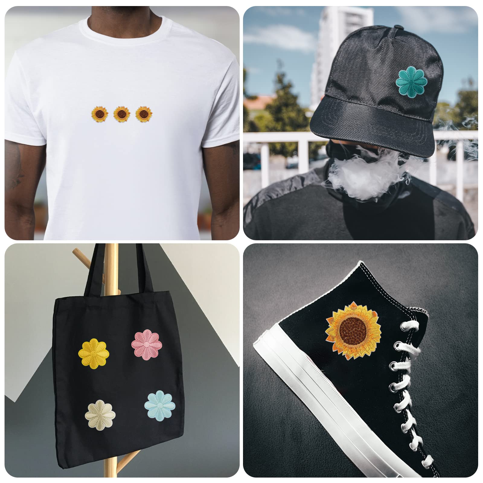 Toppe Per Giubbotti LINTRA 20 Pezzi Toppe Termoadesivi, Cuore Toppe Per Vestiti Toppe Adesive Per Piumini