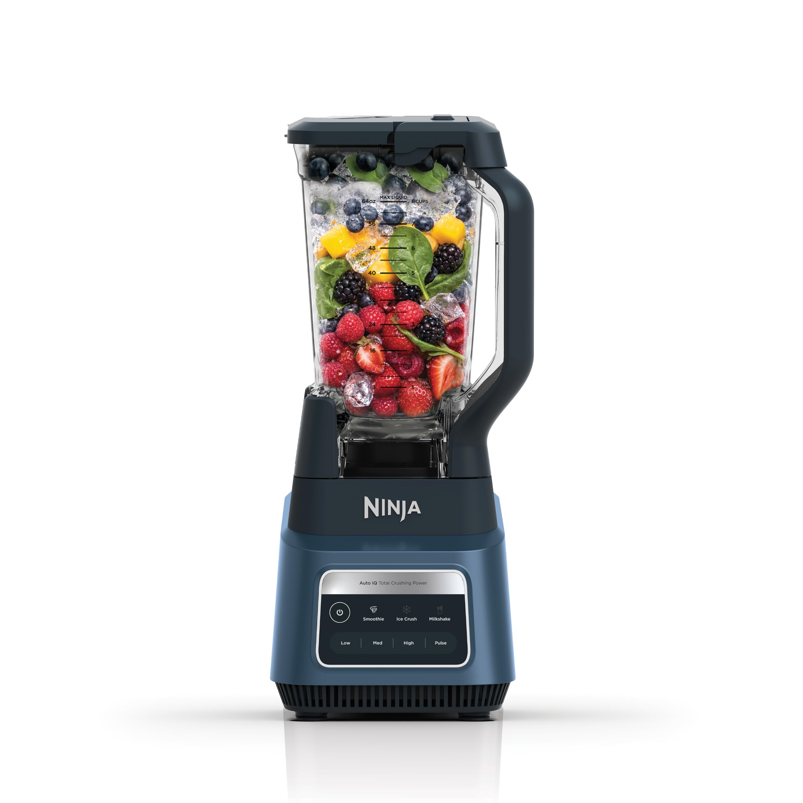 TotalCrush Professional Blender with Auto-iQ, Velvet Tide, IQ601BL