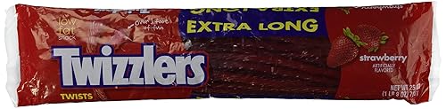 Miniatura 1 de Twizzler Extra Long Strawberry Twists, 25 onzas