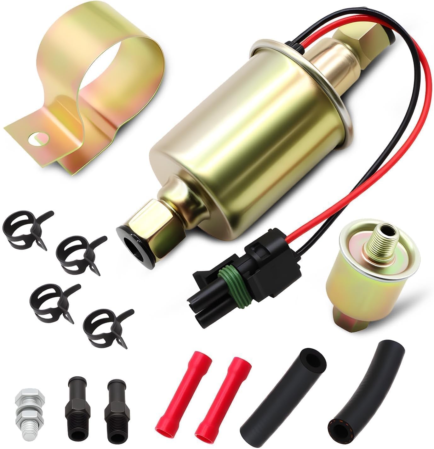 E8413 6.5L Diesel Fuel Lift Pump Compatible with 1992-2002 C2500 C3500 K2500 K3500 G2500 G3500 E520 15754298 OT18046